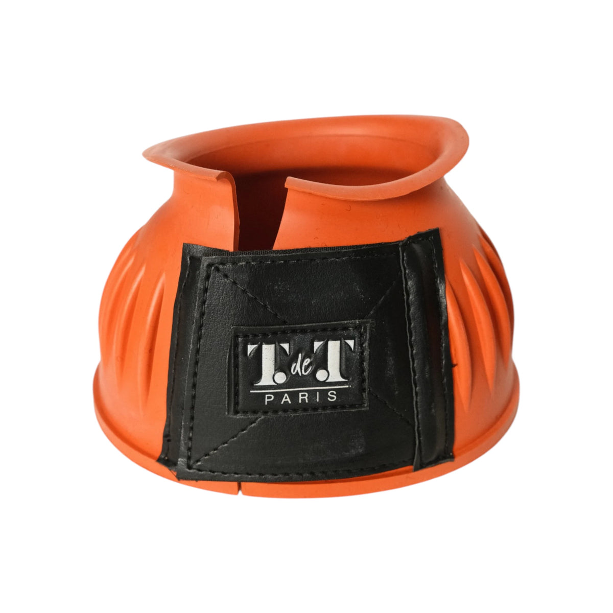 TdeT - Cloches caoutchouc velcro orange