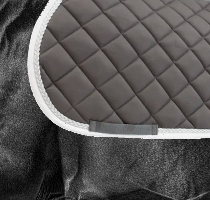 TdeT - Tapis de CSO Fontainebleau gris blanc