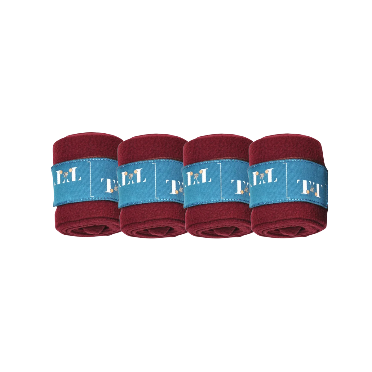 TdeT - Bandes de polo bordeaux