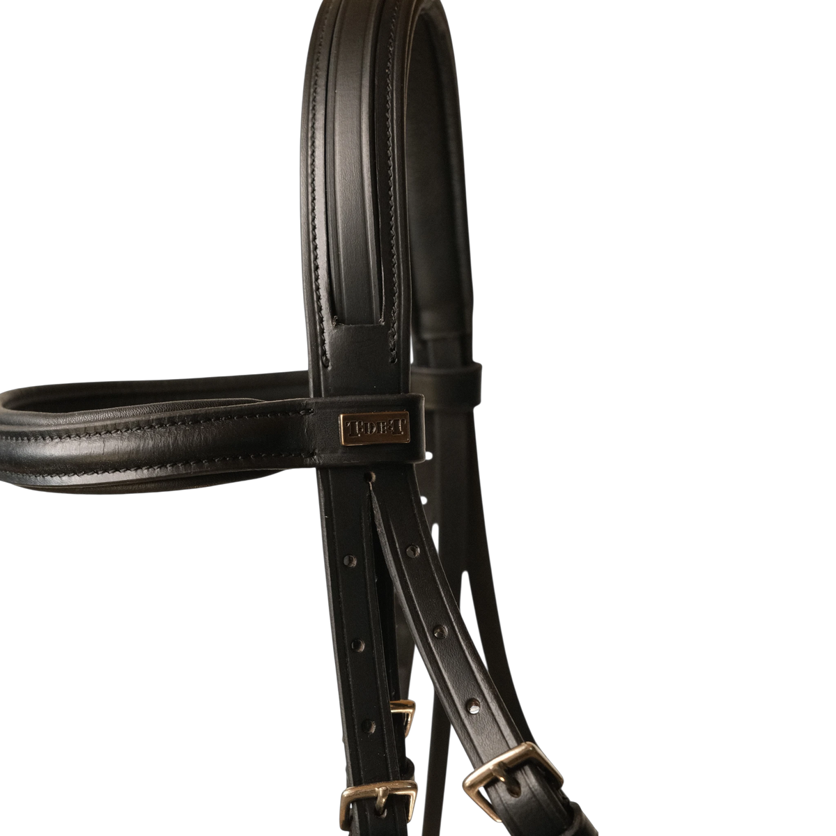 TdeT - Bridon classique Pull-back avec rênes noir