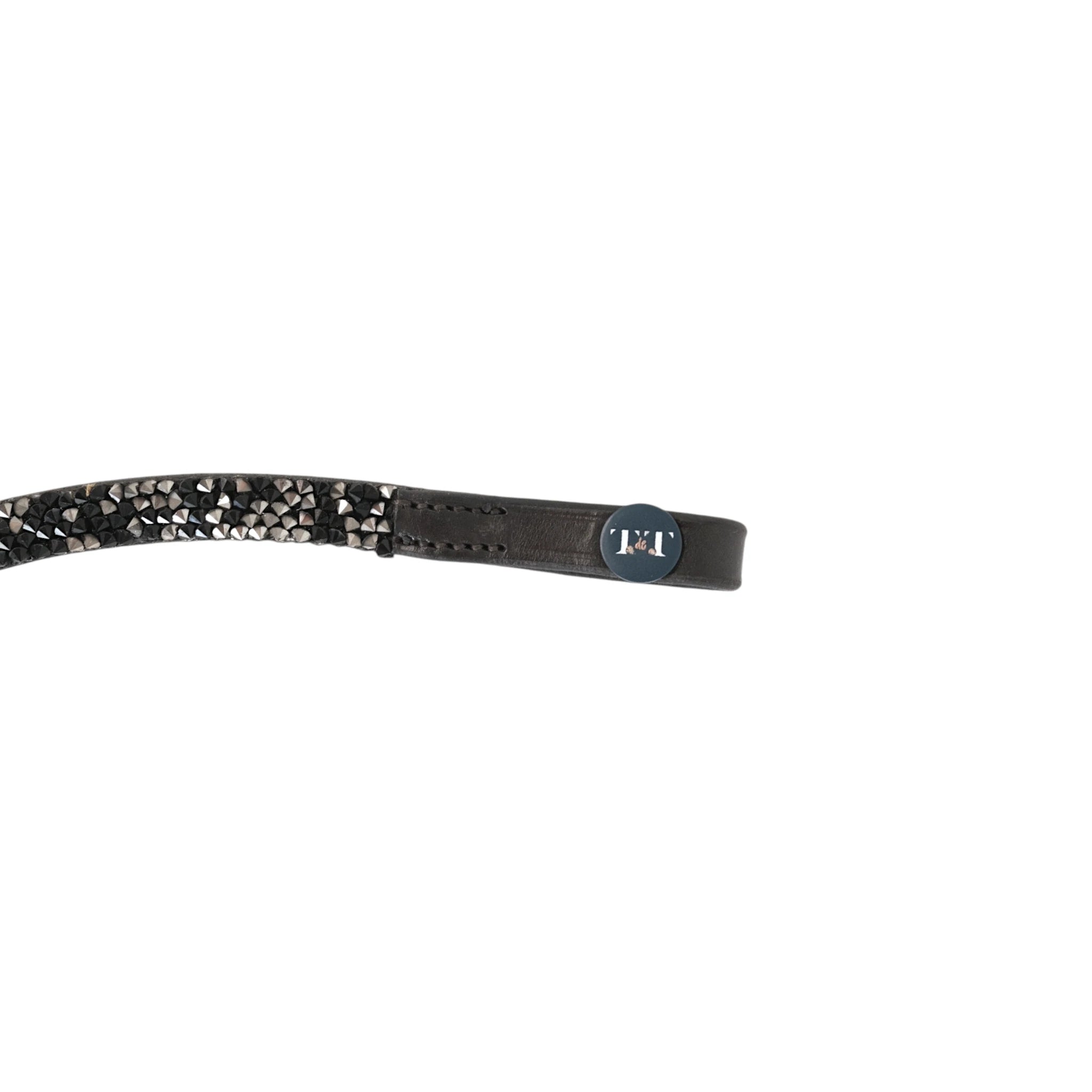 TdeT-Frontal Mosaik Havane Noir Argent