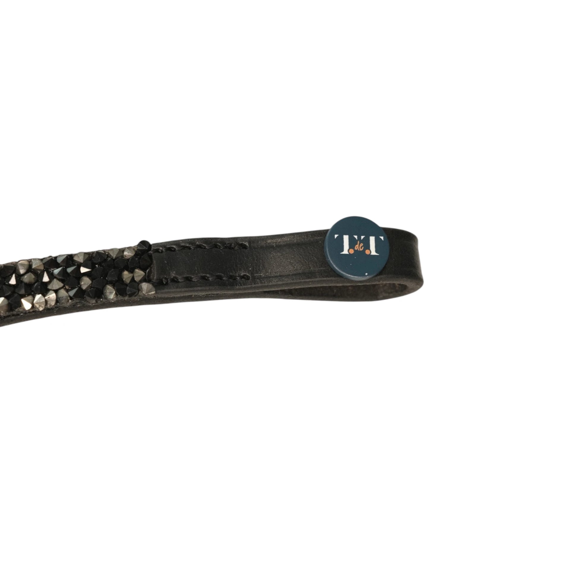 TdeT-Frontal Mosaik Noir Noir Argent