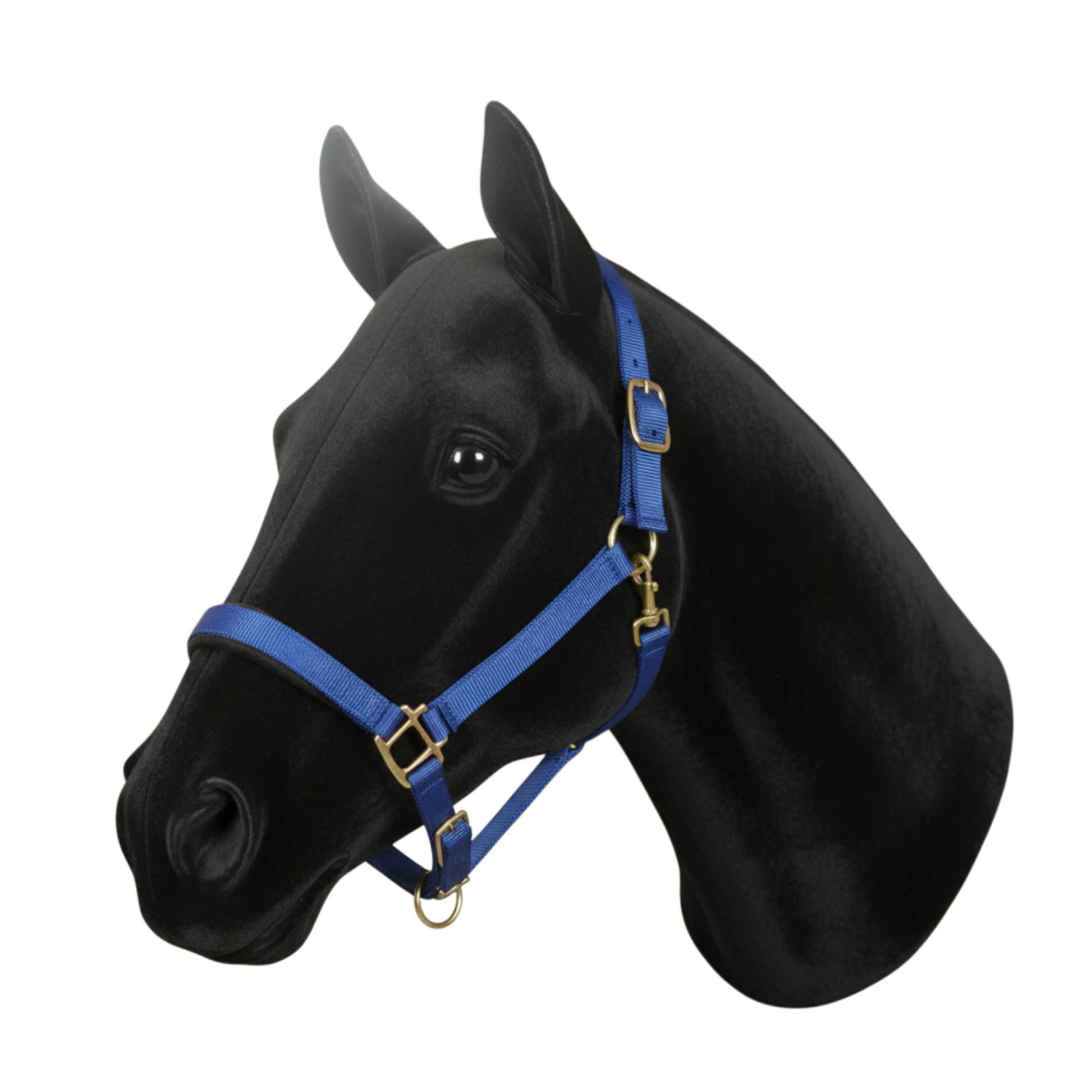 TdeT - Synthetic suede-lined halter royal blue
