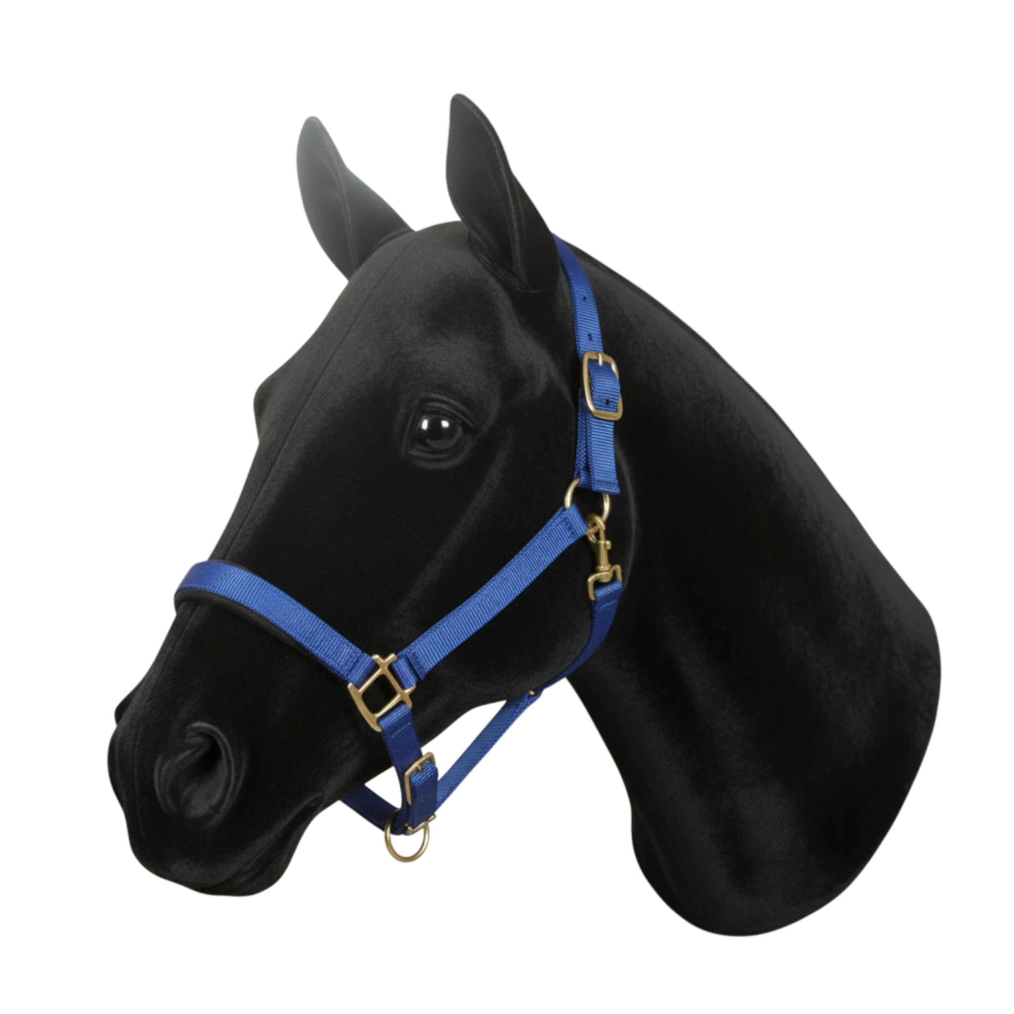 TdeT - Synthetic suede-lined halter royal blue