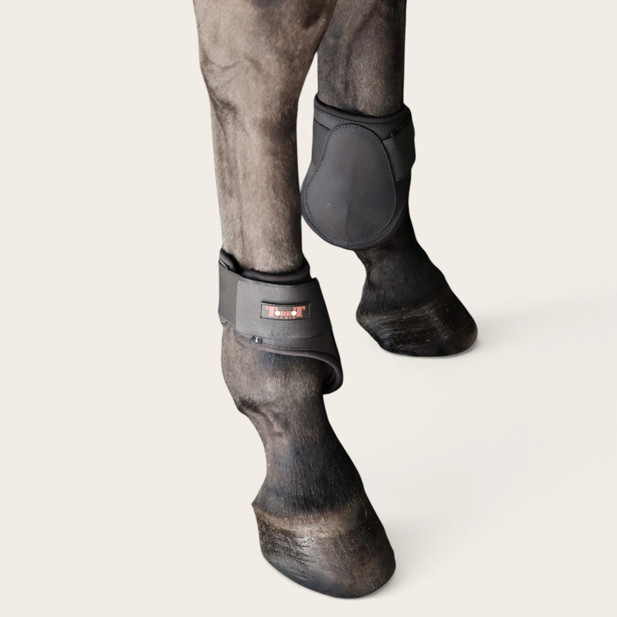 TdeT - Protège-boulets auto-moulants Cordura noir