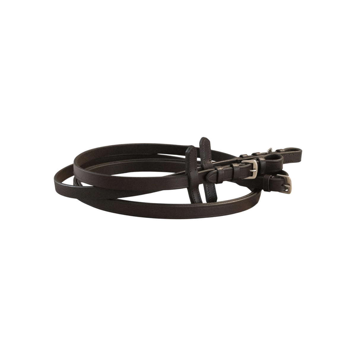 TdeT-Renes cuir lisses Havane fonce