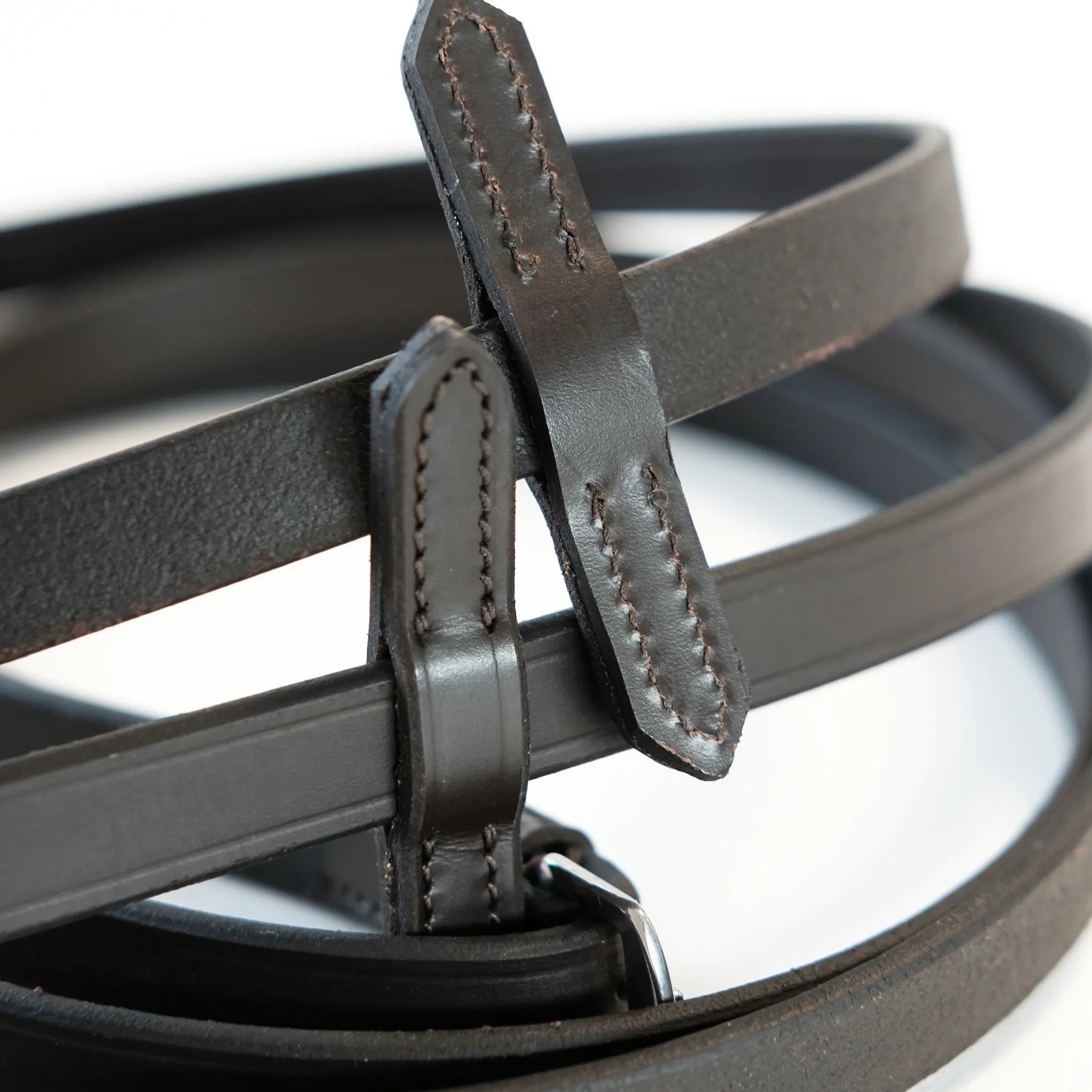 Rênes cuir lisses