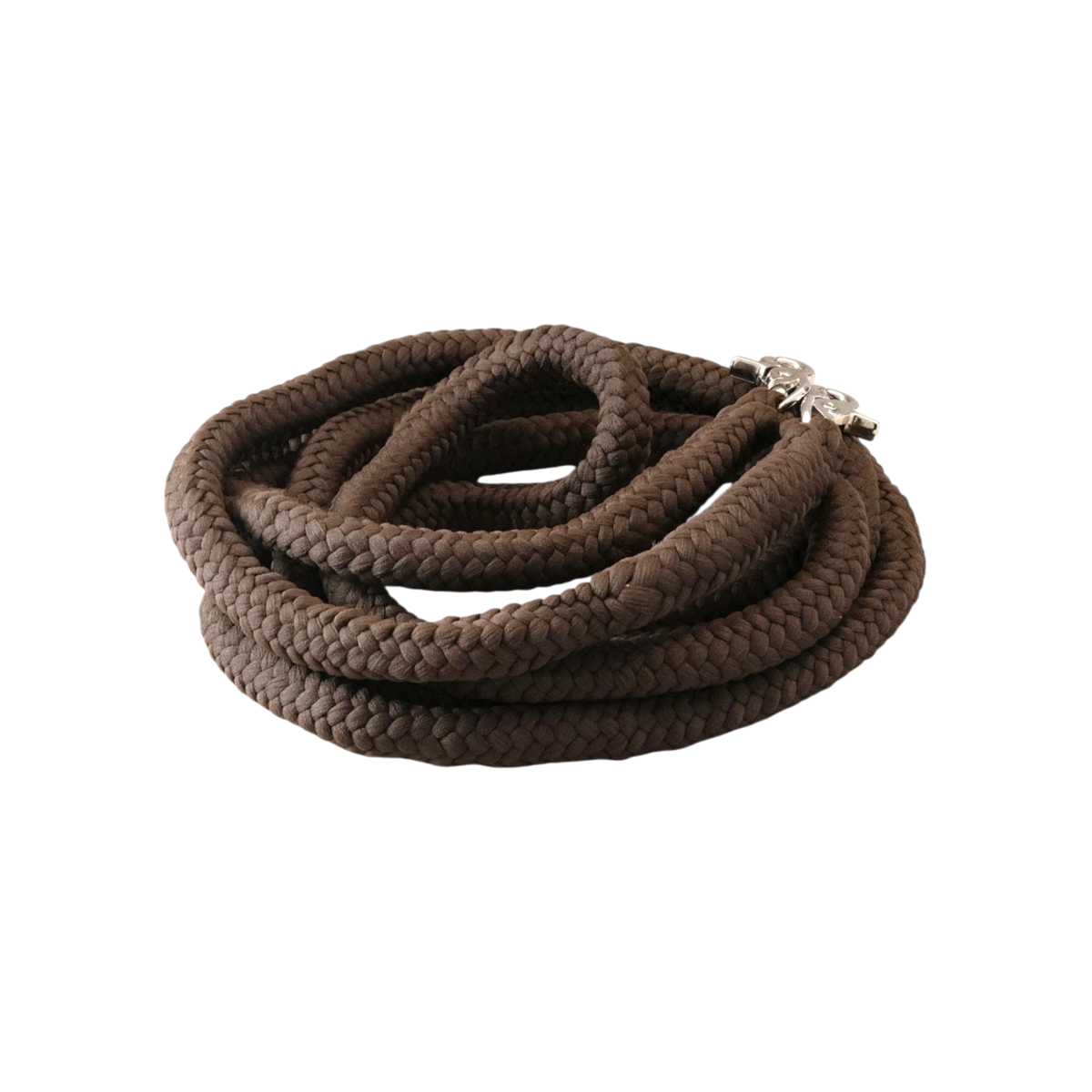 TdeT - Rênes éthologiques corde marron foncé