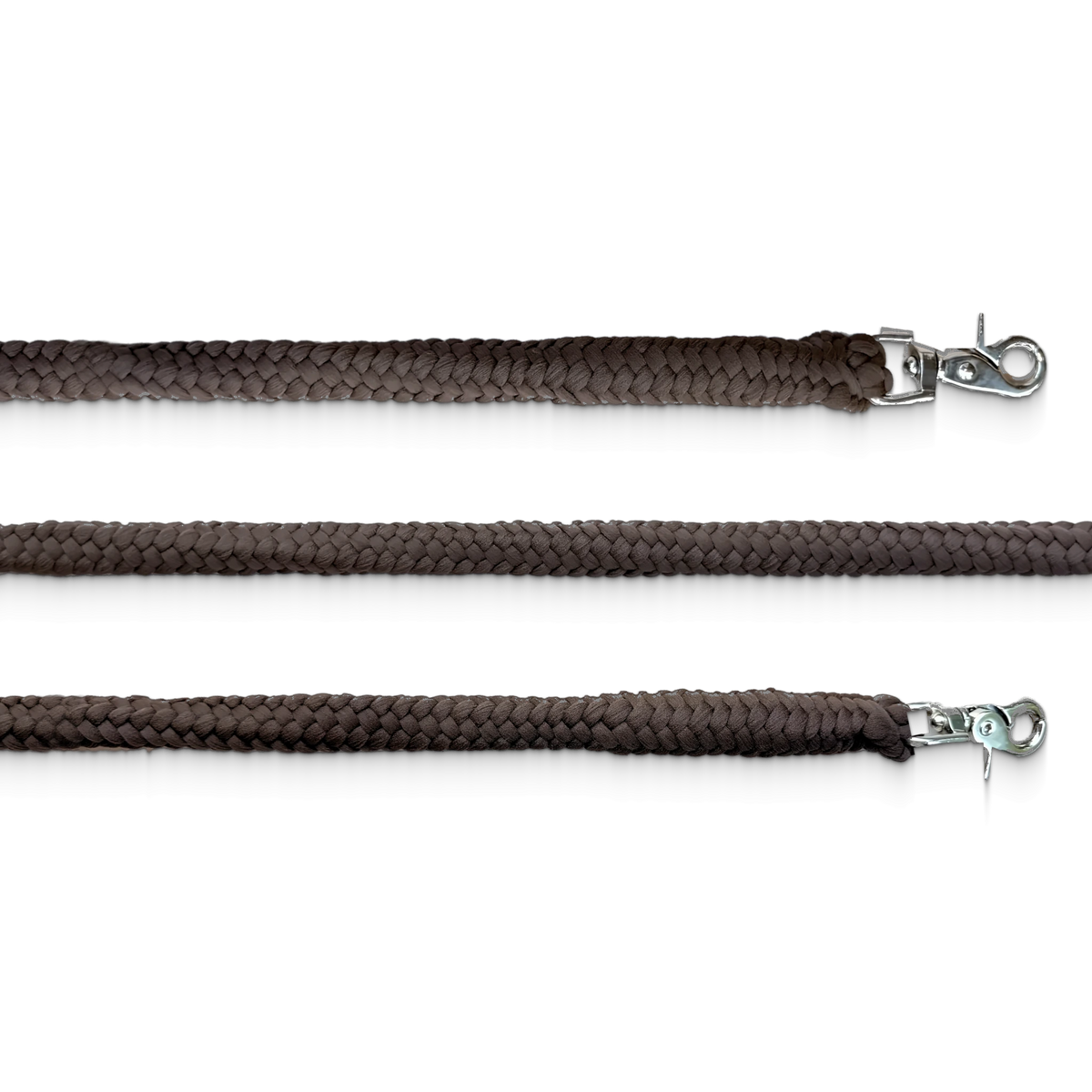 TdeT - Rênes éthologiques corde marron