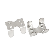 TdeT - Agrafe de longe acier nickelé