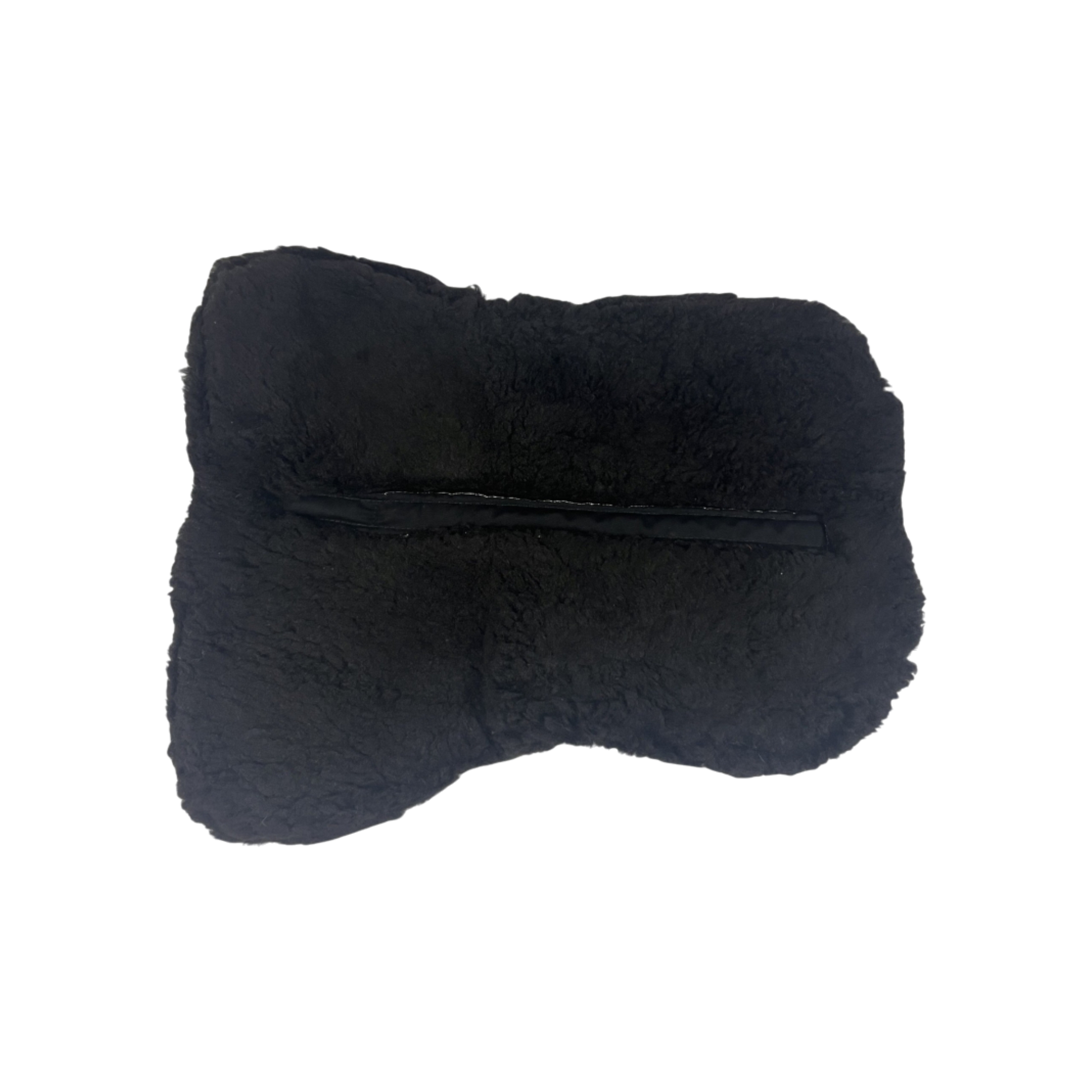 TdeT - Amortisseur contour de selle mouton noir / marron