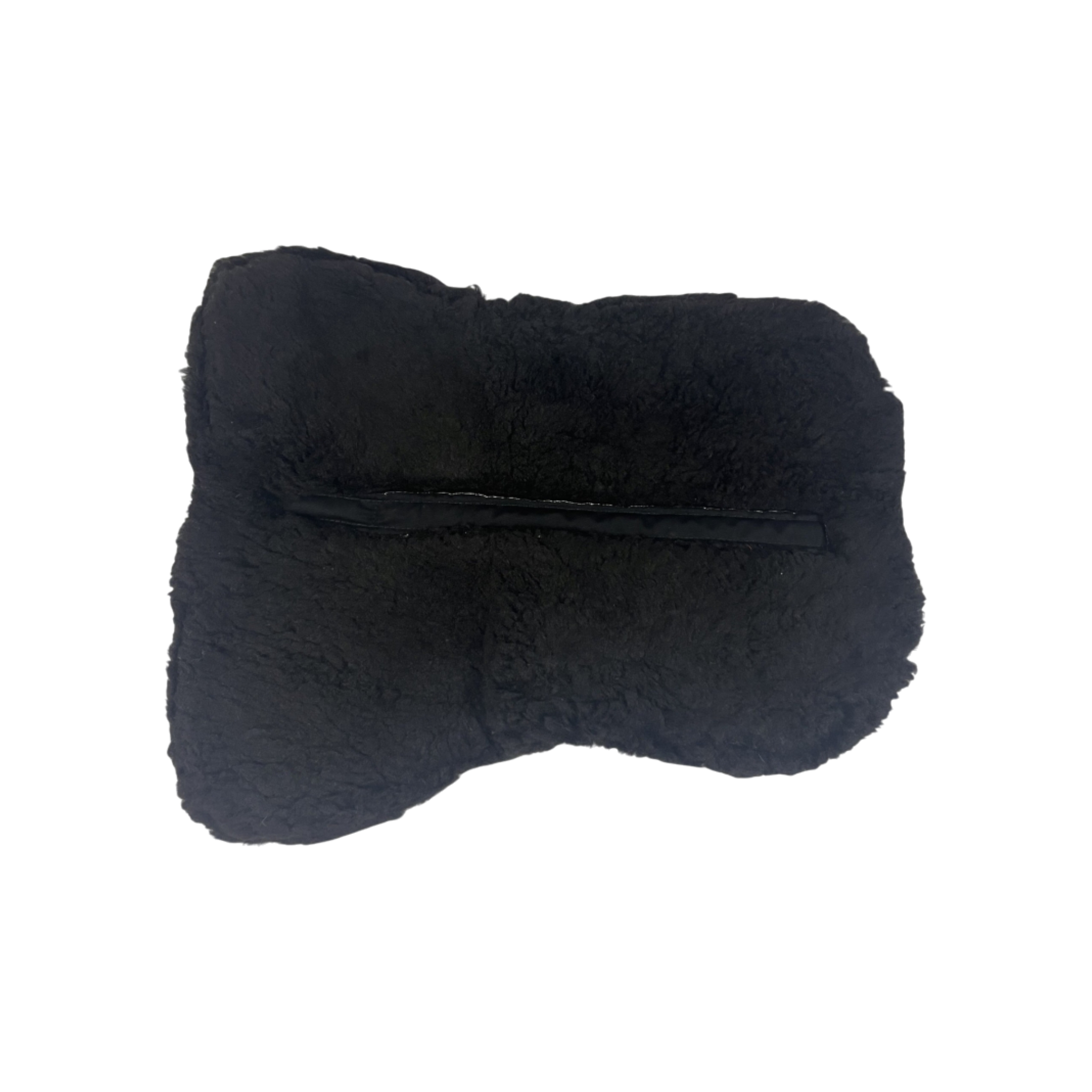 TdeT - Amortisseur contour de selle mouton noir / marron