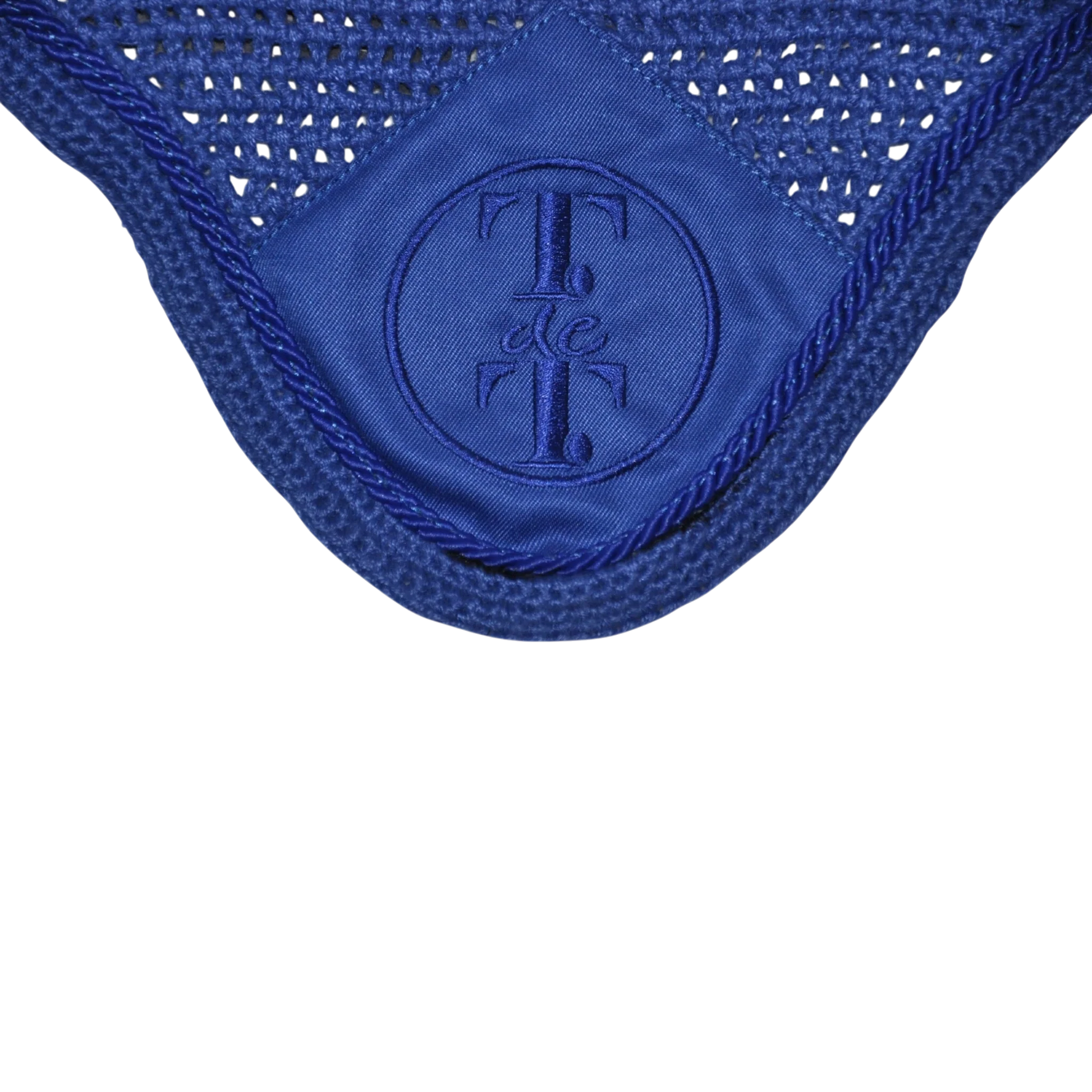 TdeT - Bonnet matelassé anti-bruit bleu roi