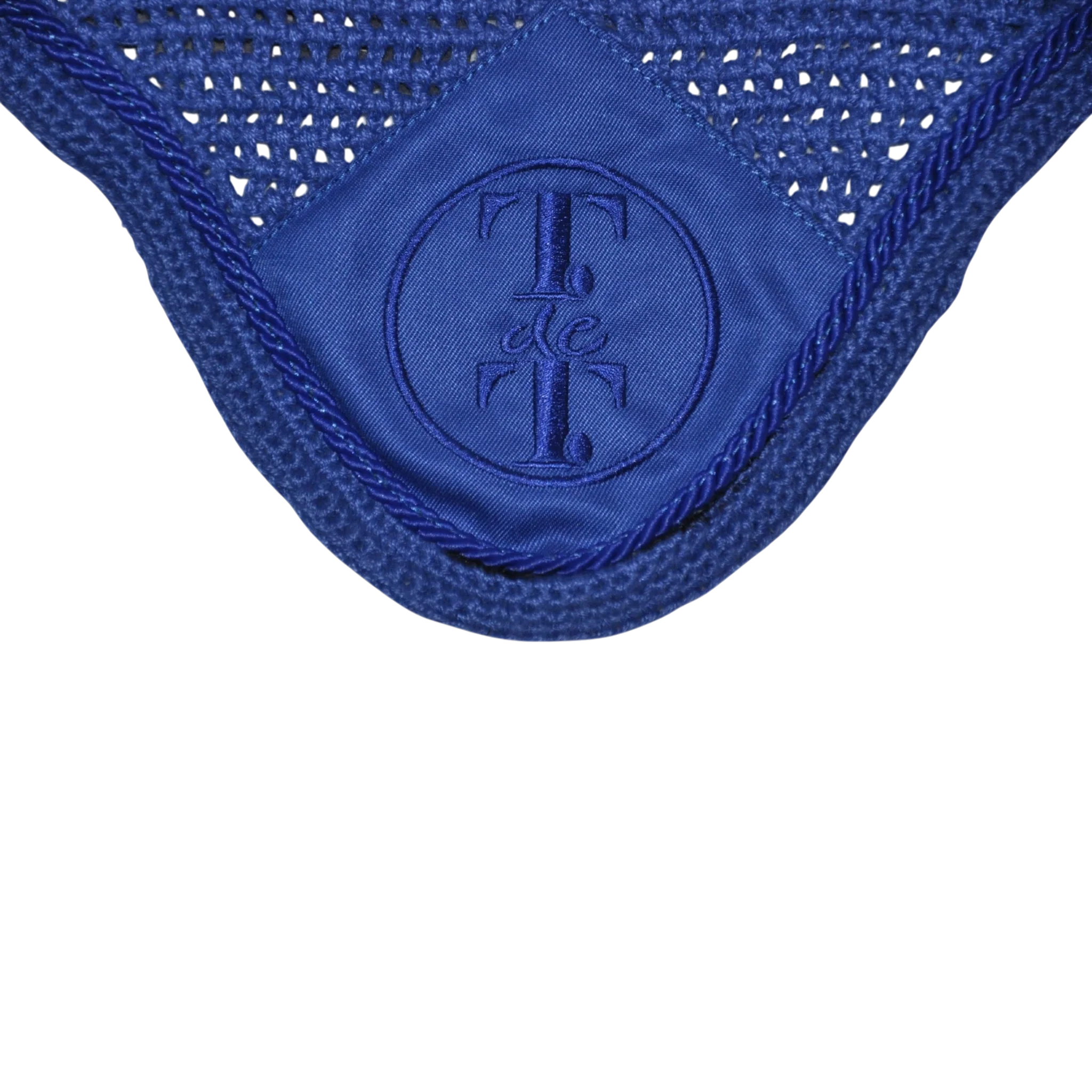 TdeT - Bonnet matelassé anti-bruit bleu roi