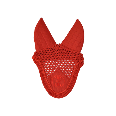 Bonnet matelassé anti-bruit rouge