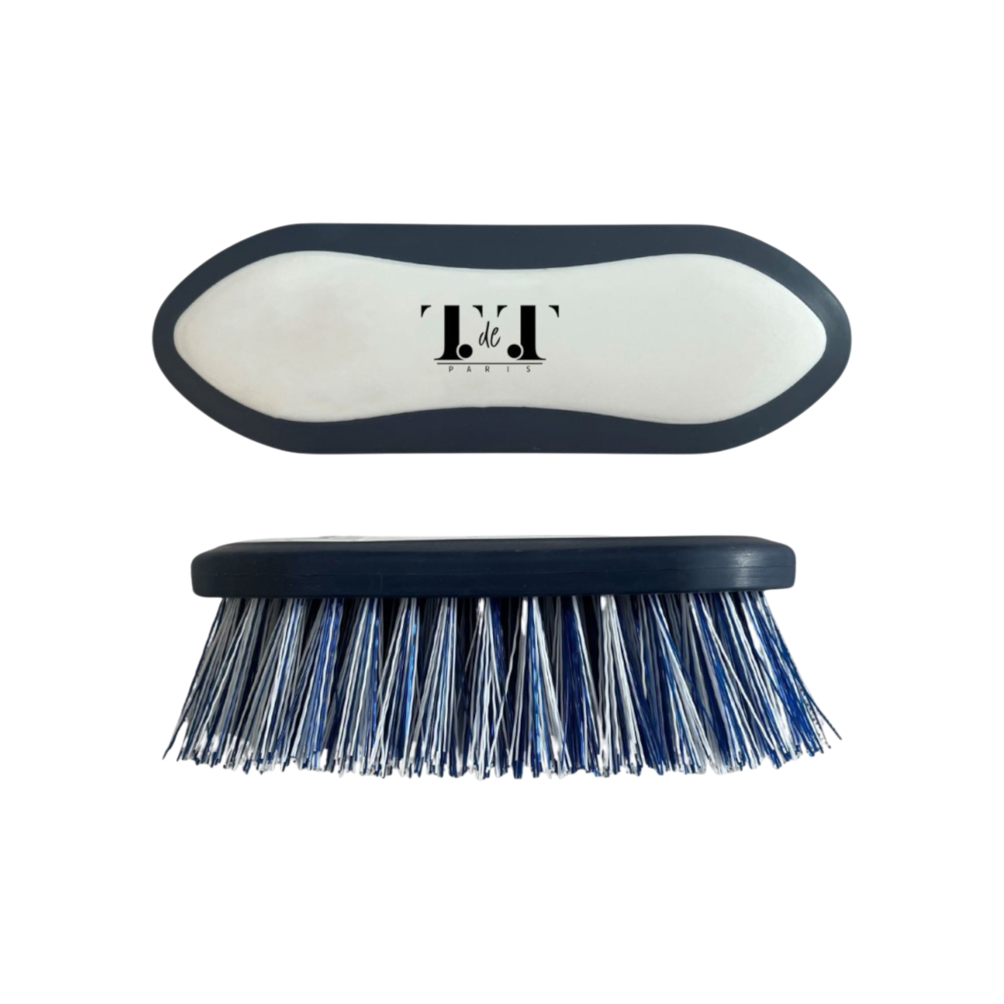 TdeT - Bouchon classique Bicolore marine blanc