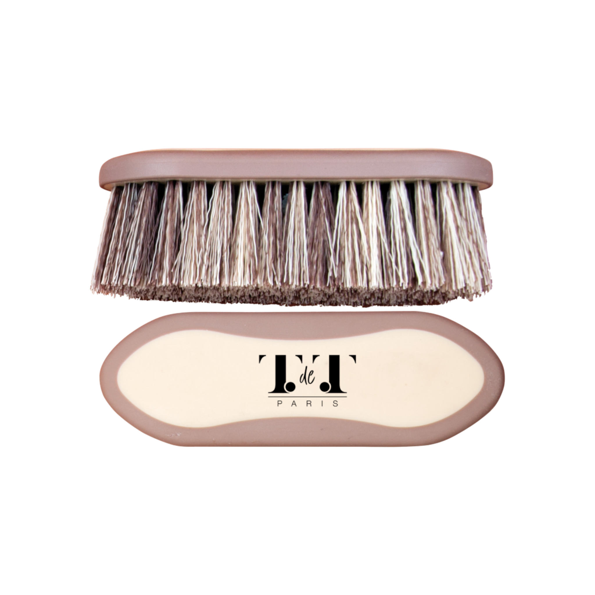 TdeT - Bouchon classique Bicolore marron beige