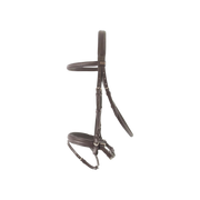 TdeT - Bridon classique Pull-back avec rênes havane foncé