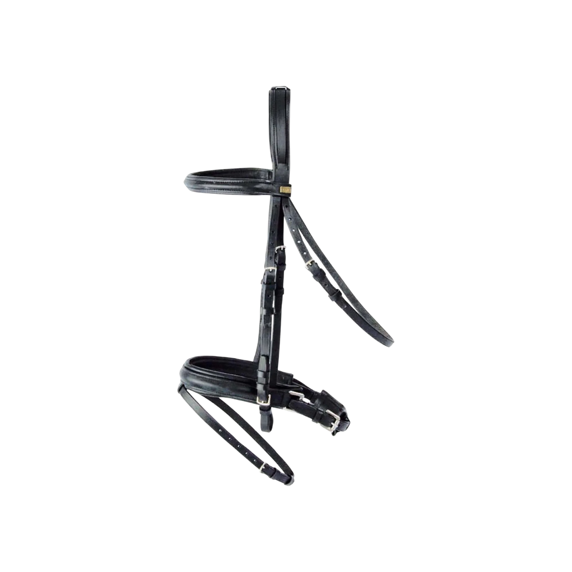 TdeT - Bridon classique Pull-back avec rênes noir