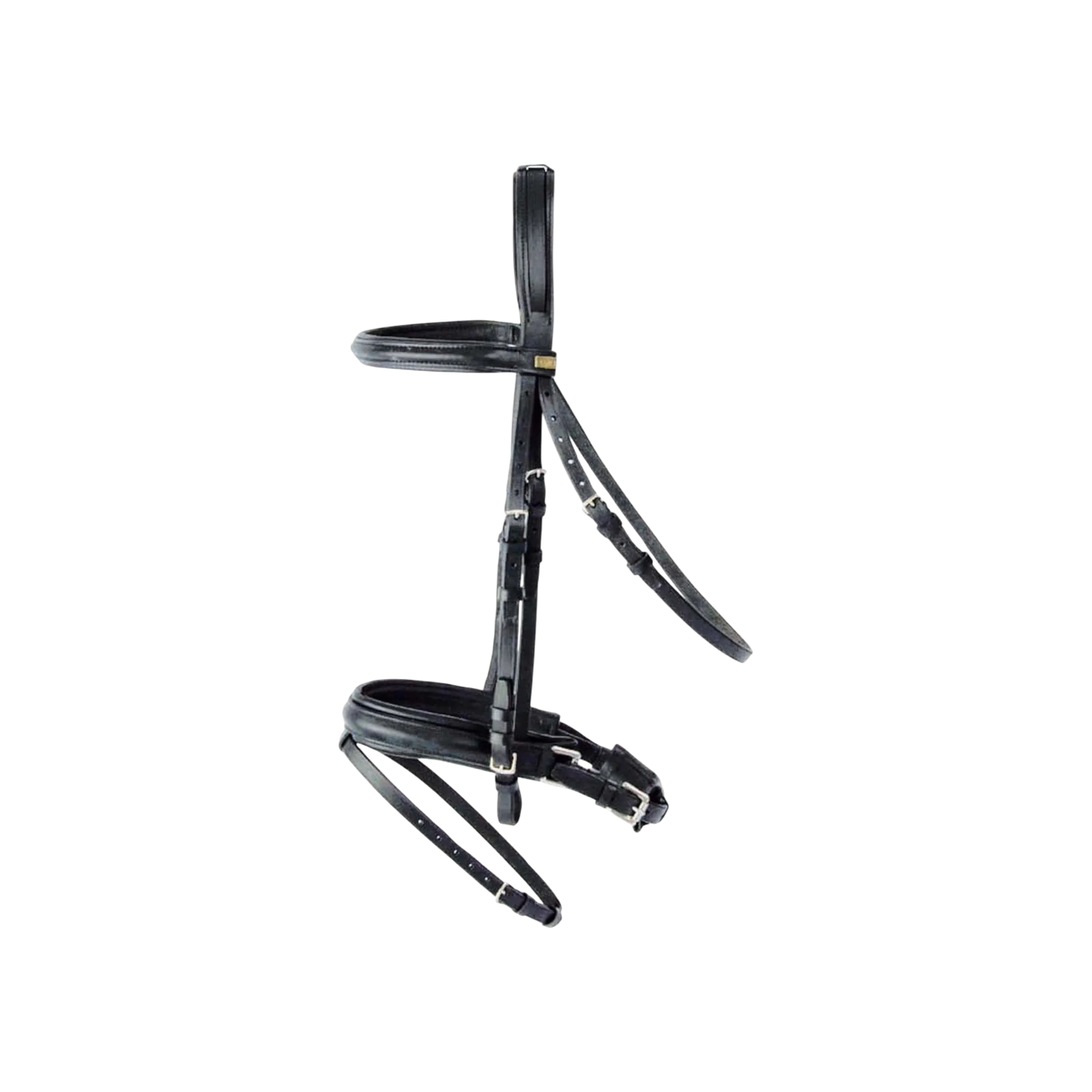 TdeT - Bridon classique Pull-back avec rênes noir