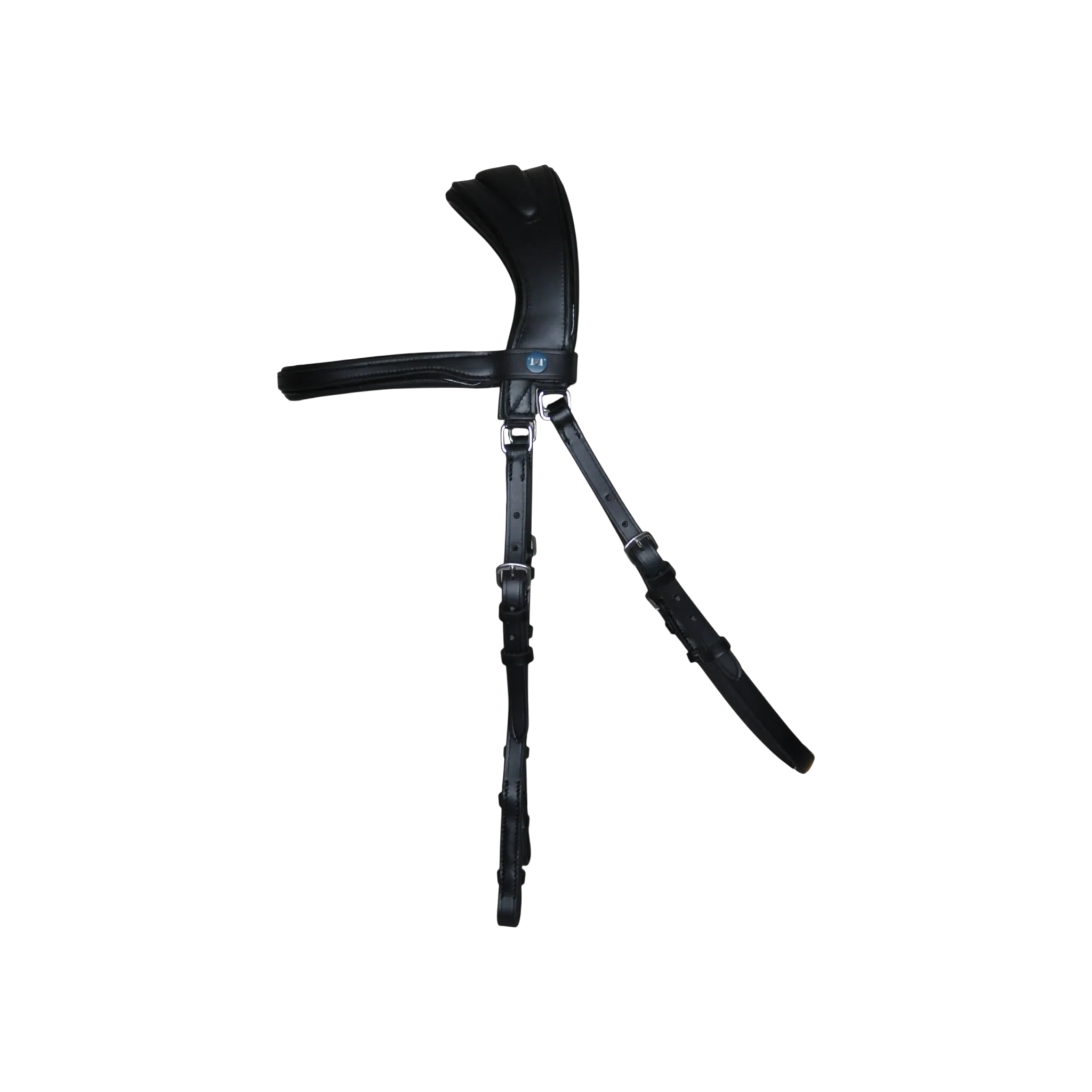 TdeT - Essentiel Comfort bridle without noseband with reins black