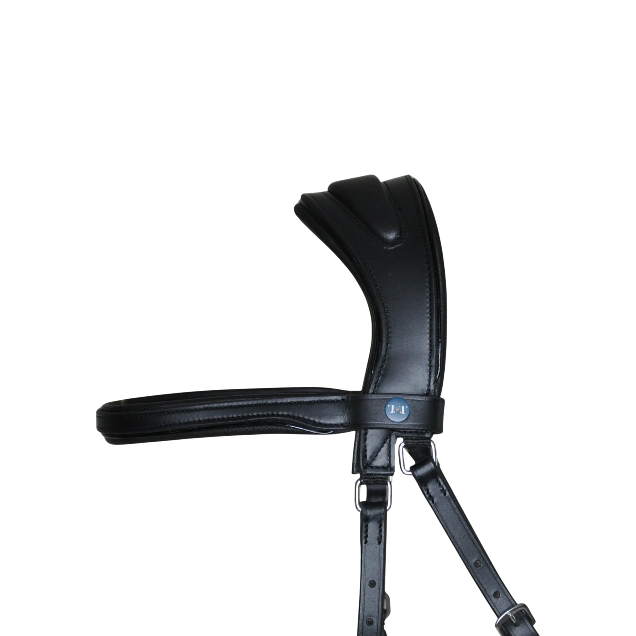 TdeT - Essentiel Comfort bridle without noseband with reins black