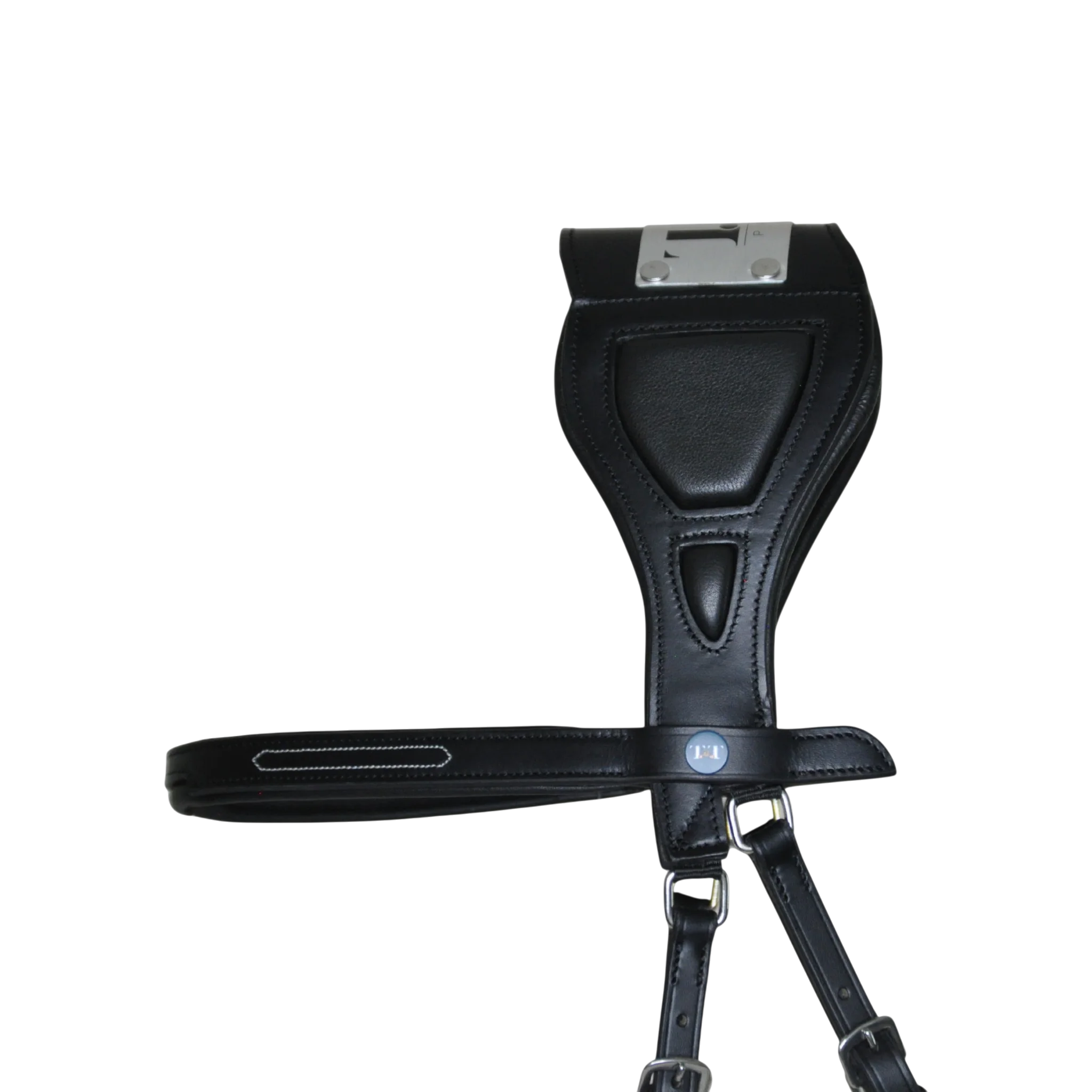 TdeT - Bridon à pont Essentiel sans muserolle avec rênes noir