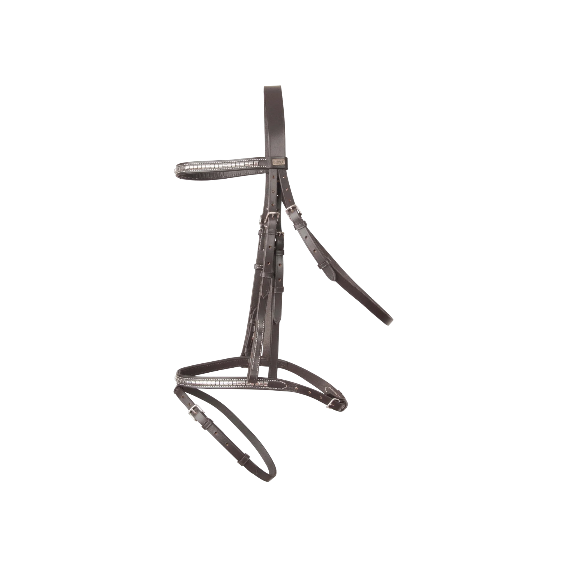 TdeT - Bridon Goya clincher avec rênes havane foncé