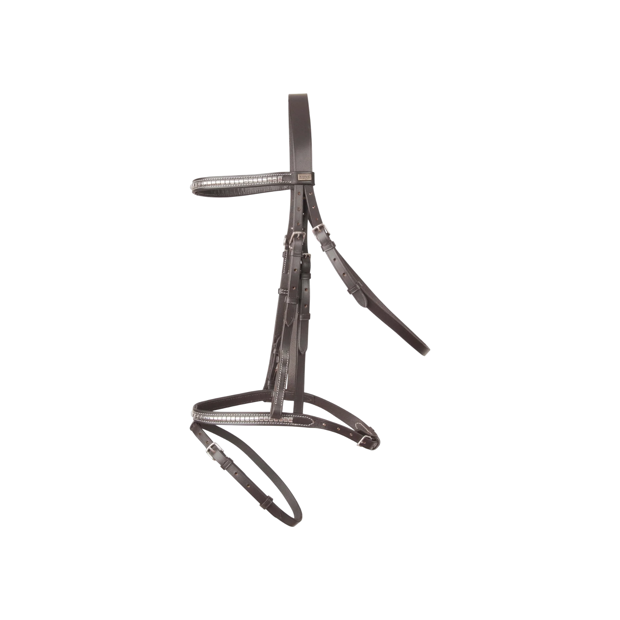 TdeT - Bridon Goya clincher avec rênes havane foncé