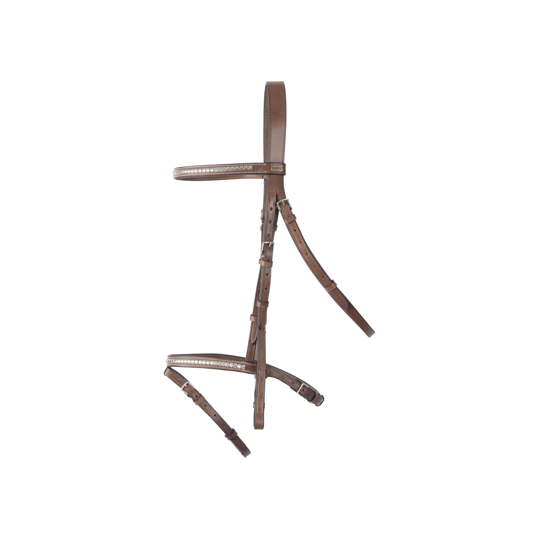 TdeT - Bridon Goya clincher avec rênes tabac