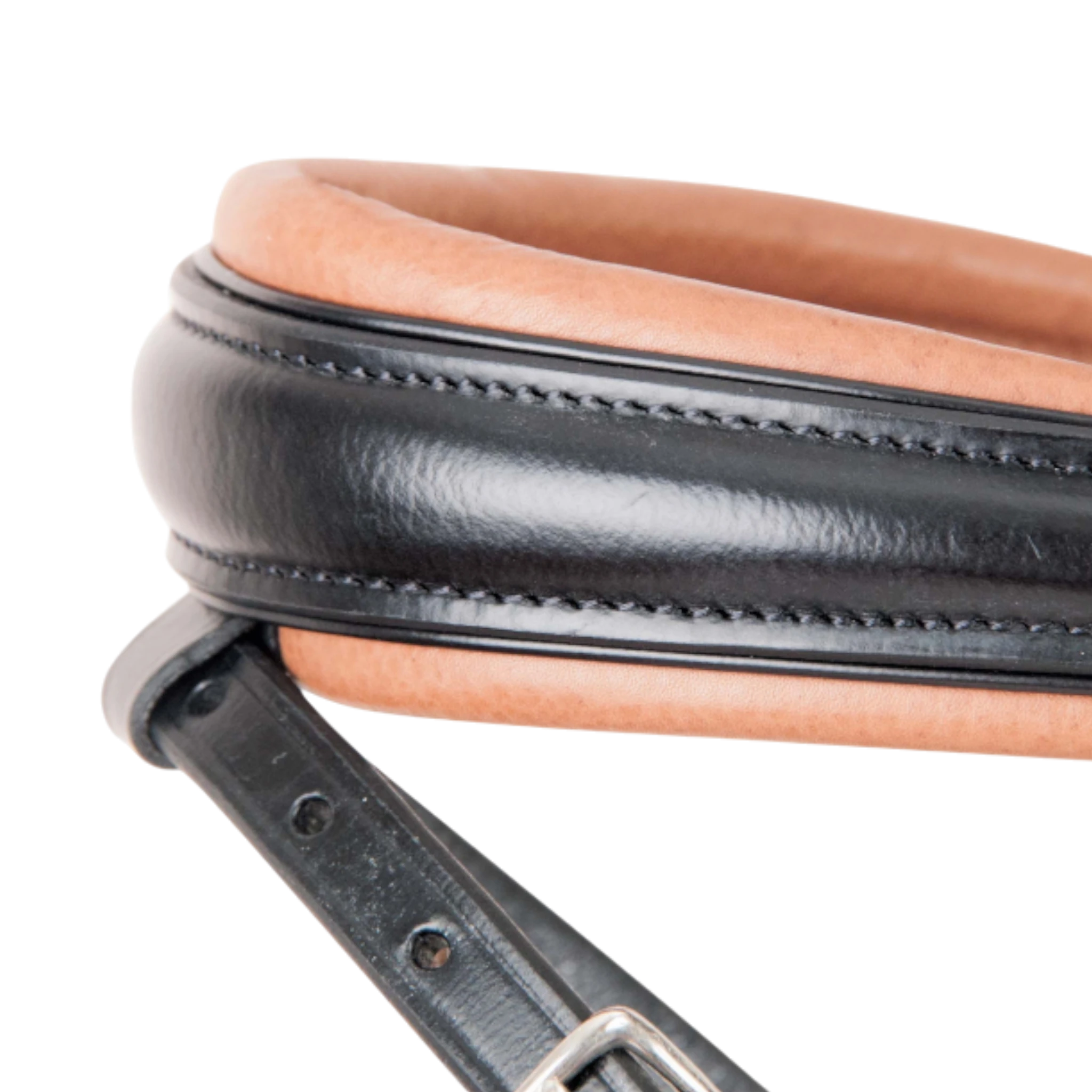 TdeT - Bridon anatomique Matisse avec rênes noir tabac