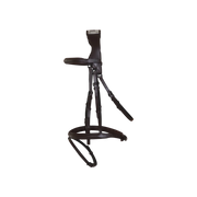 TdeT - Bridon à pont Raphaël avec rênes havane foncé