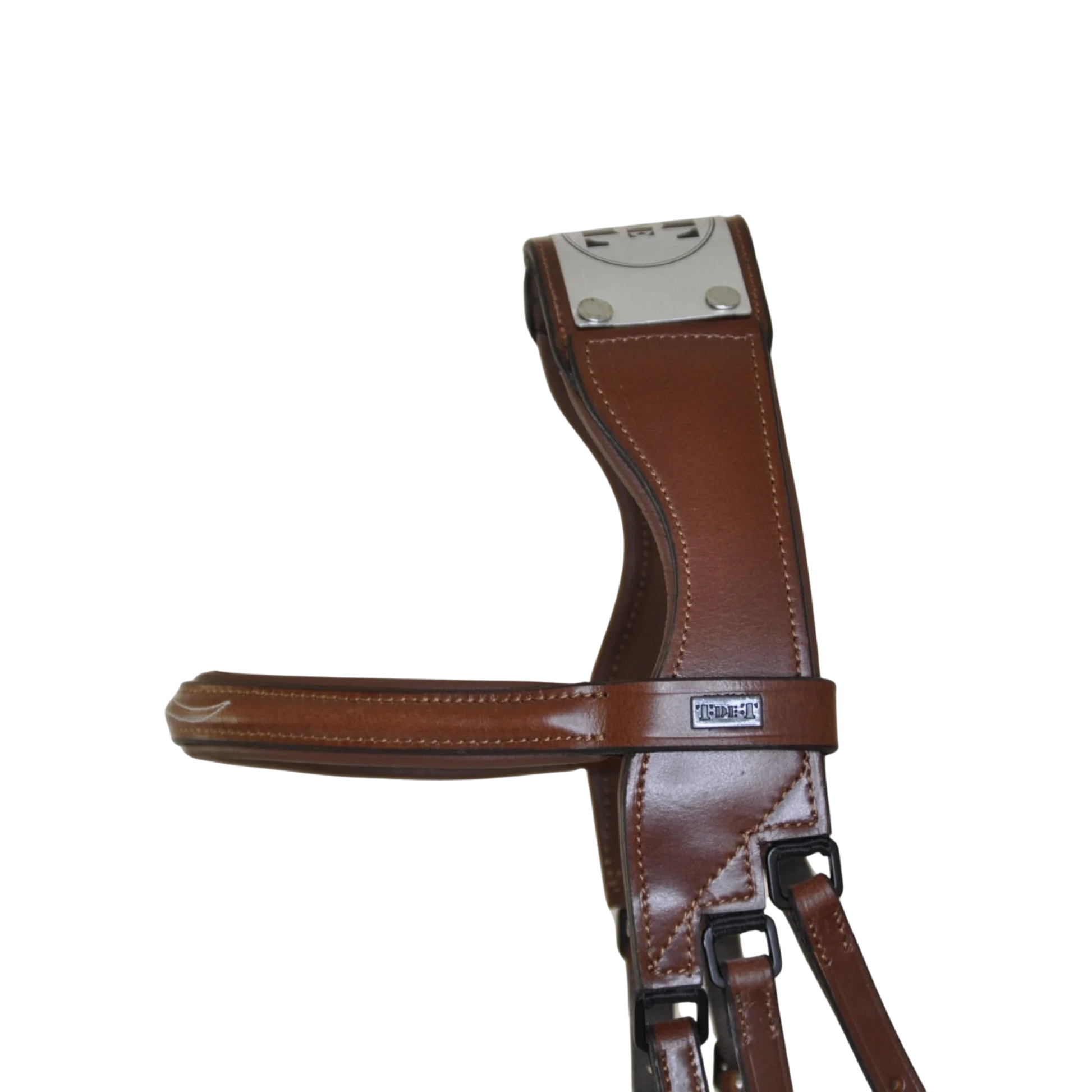 TdeT - Bridon à pont Raphaël avec rênes tabac