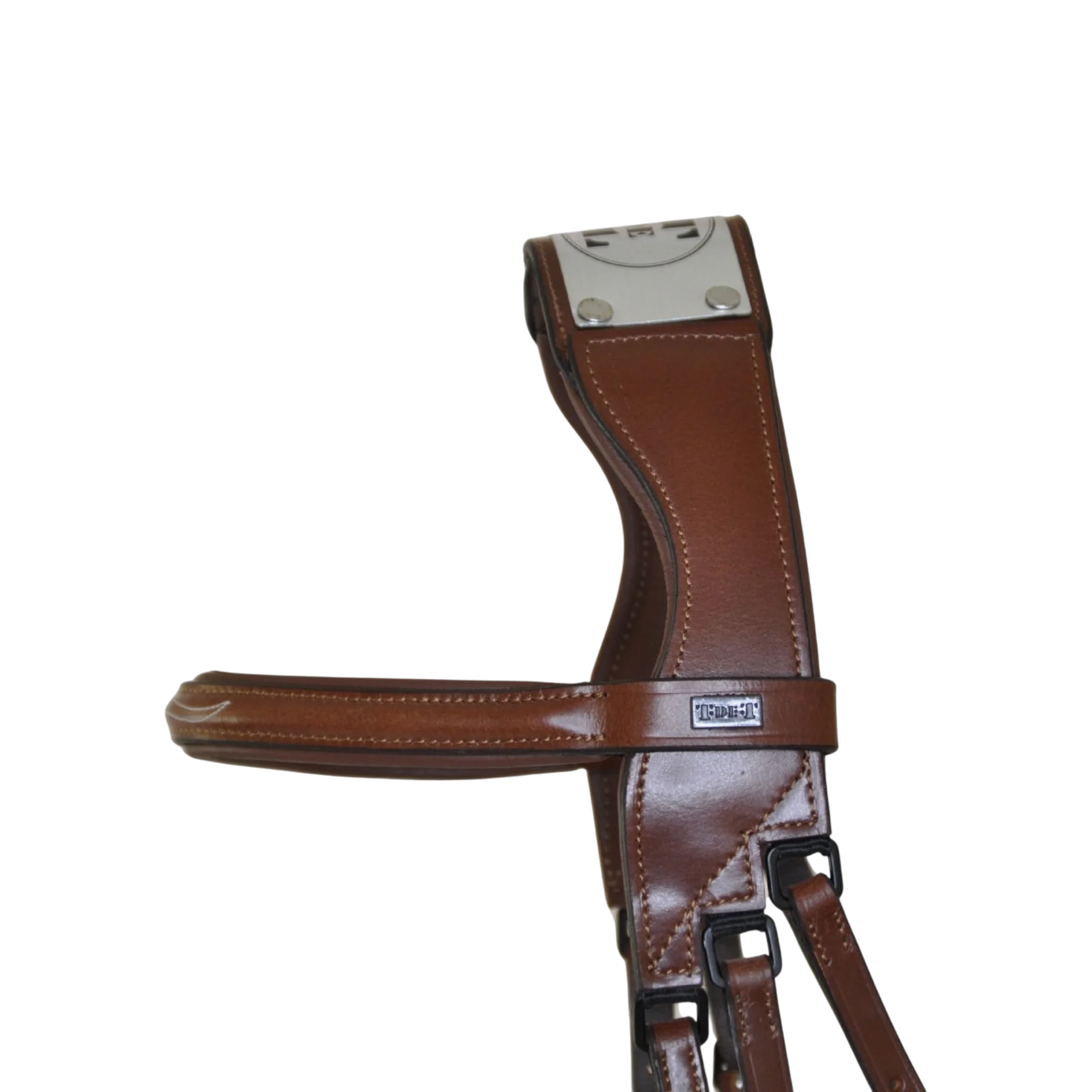 TdeT - Bridon à pont Raphaël avec rênes tabac