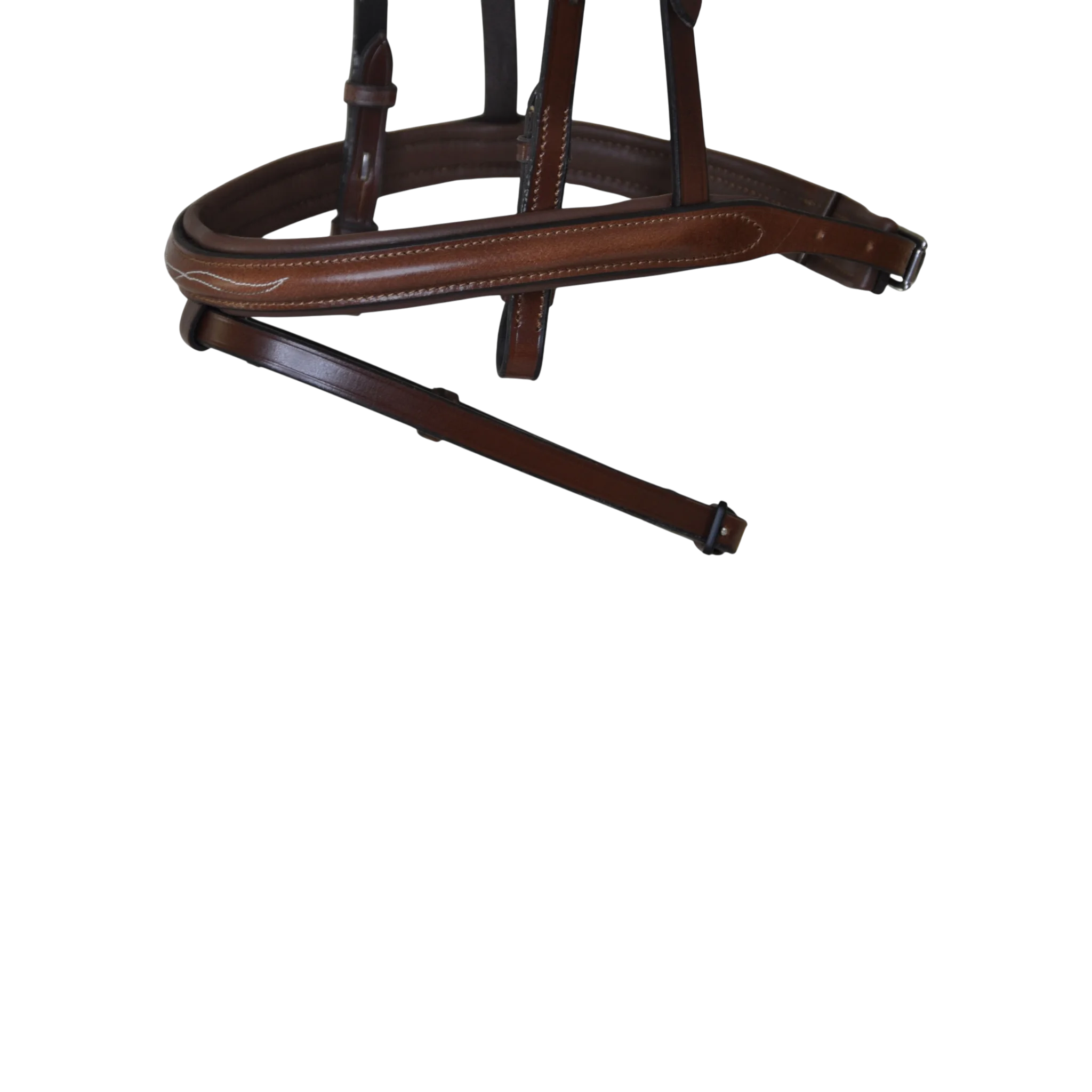 TdeT - Bridon à pont Raphaël avec rênes tabac