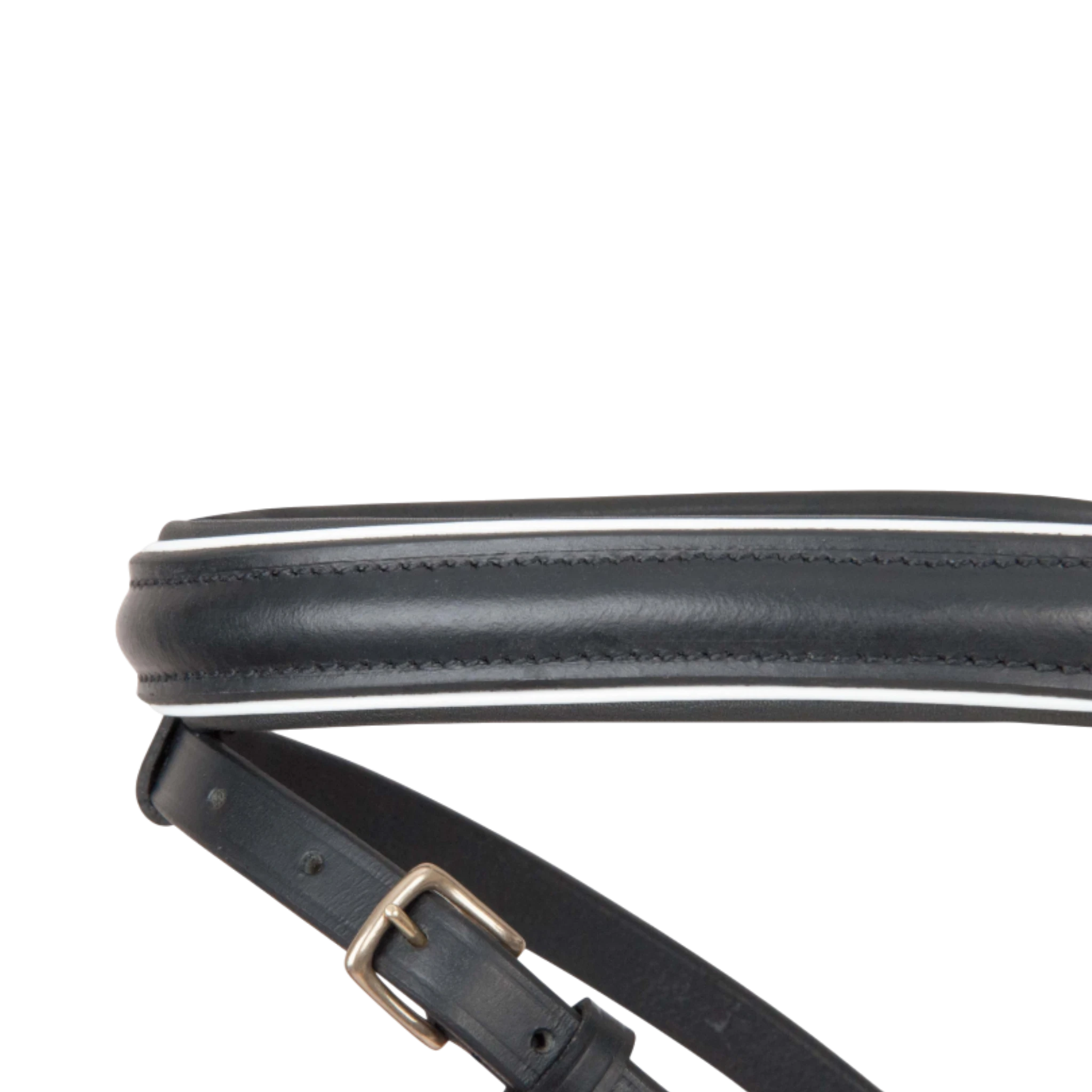 TdeT - Bridon anatomique Velazquez avec rênes noir blanc