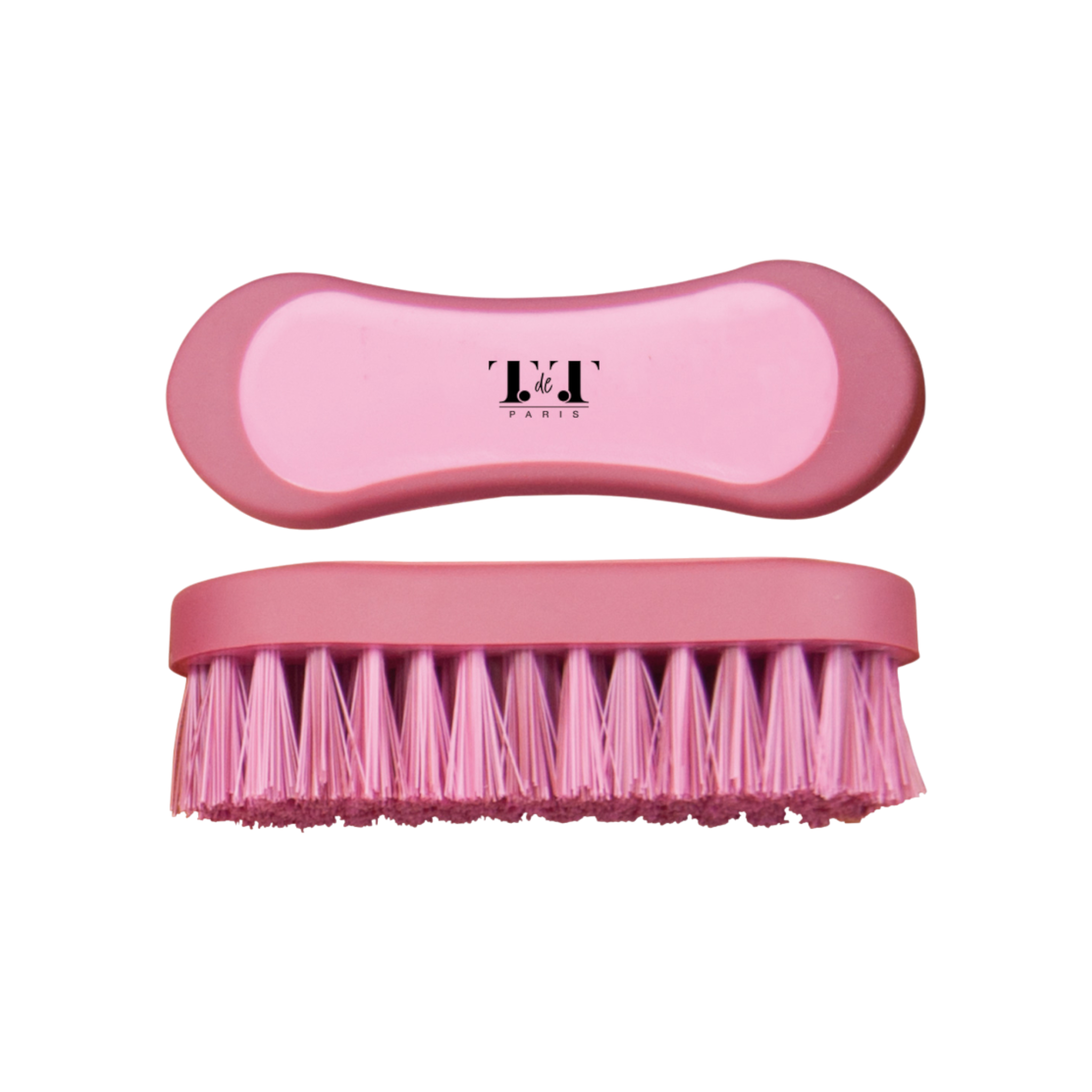 TdeT - Brosse de tête Bicolore bordeaux rose