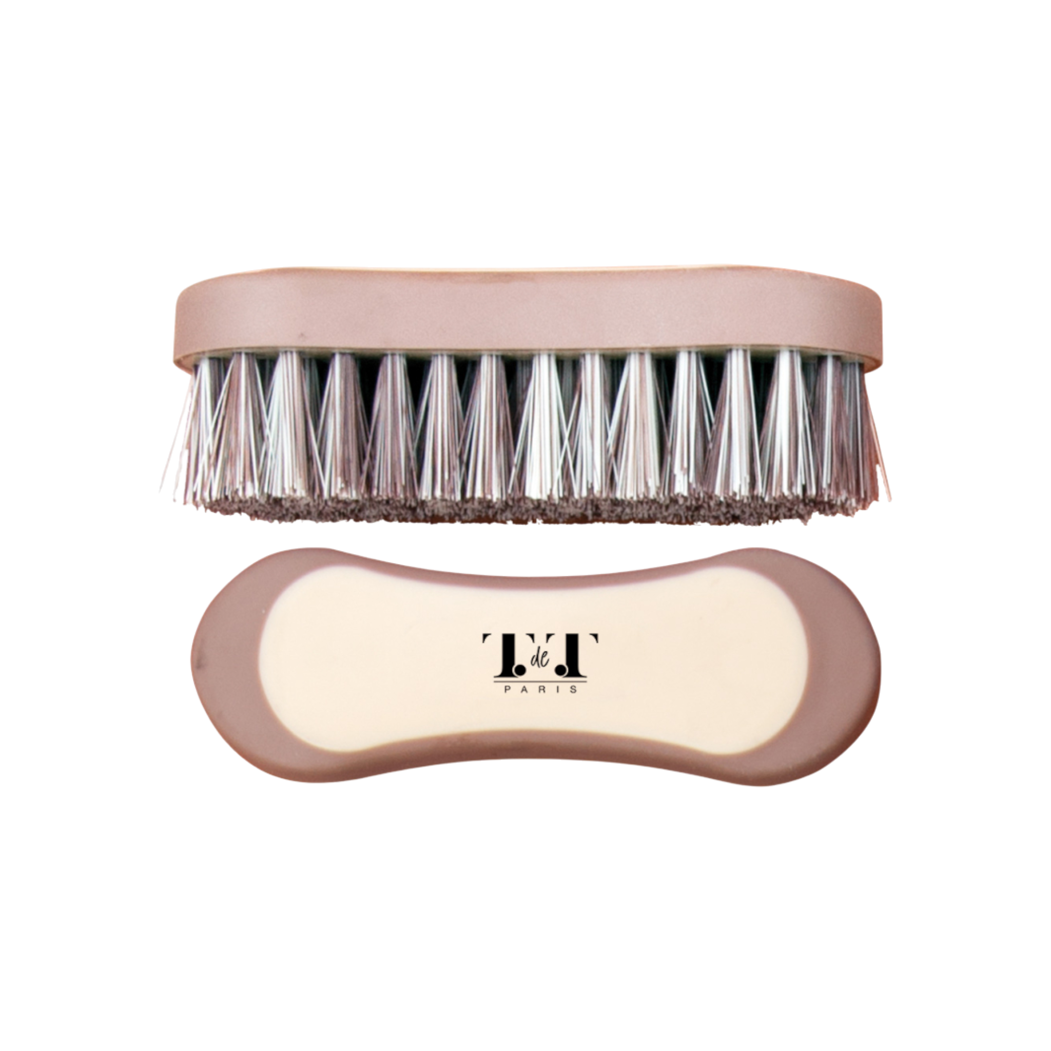 TdeT - Brosse de tête Bicolore marron beige