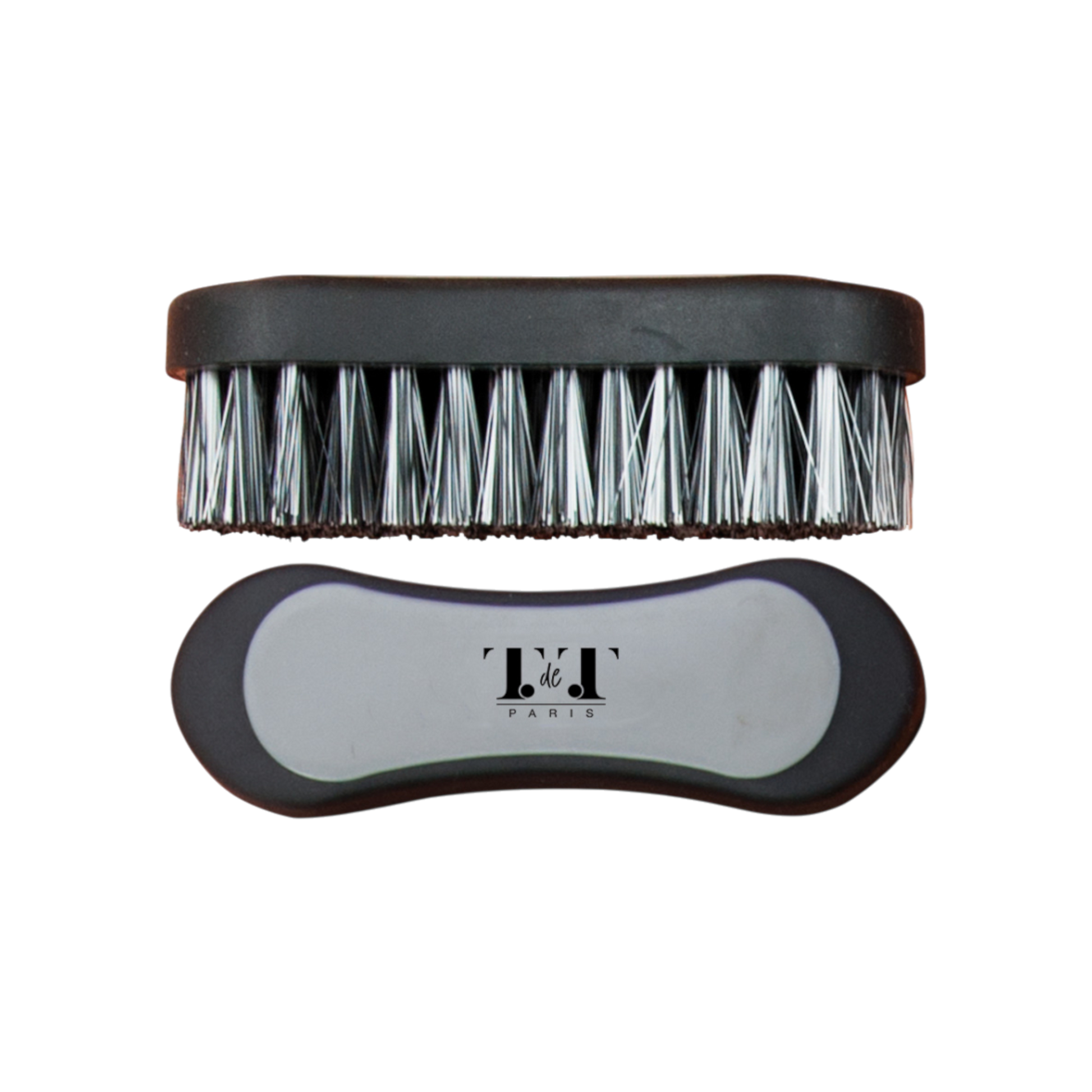 TdeT - Brosse de tête Bicolore noir gris