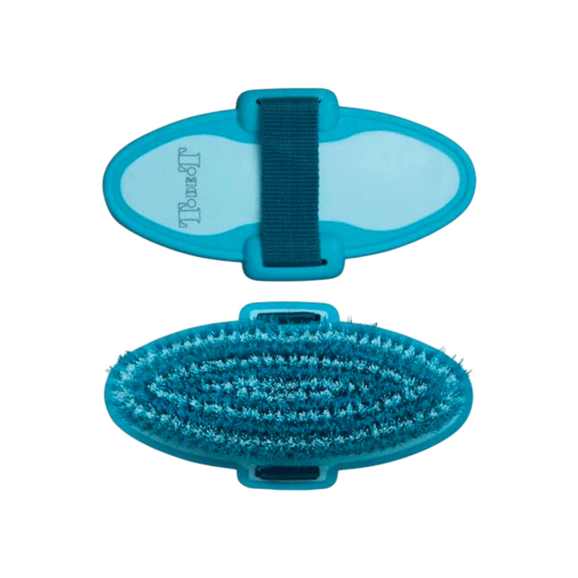 TdeT - Brosse douce Bicolore turquoise / bleu ciel