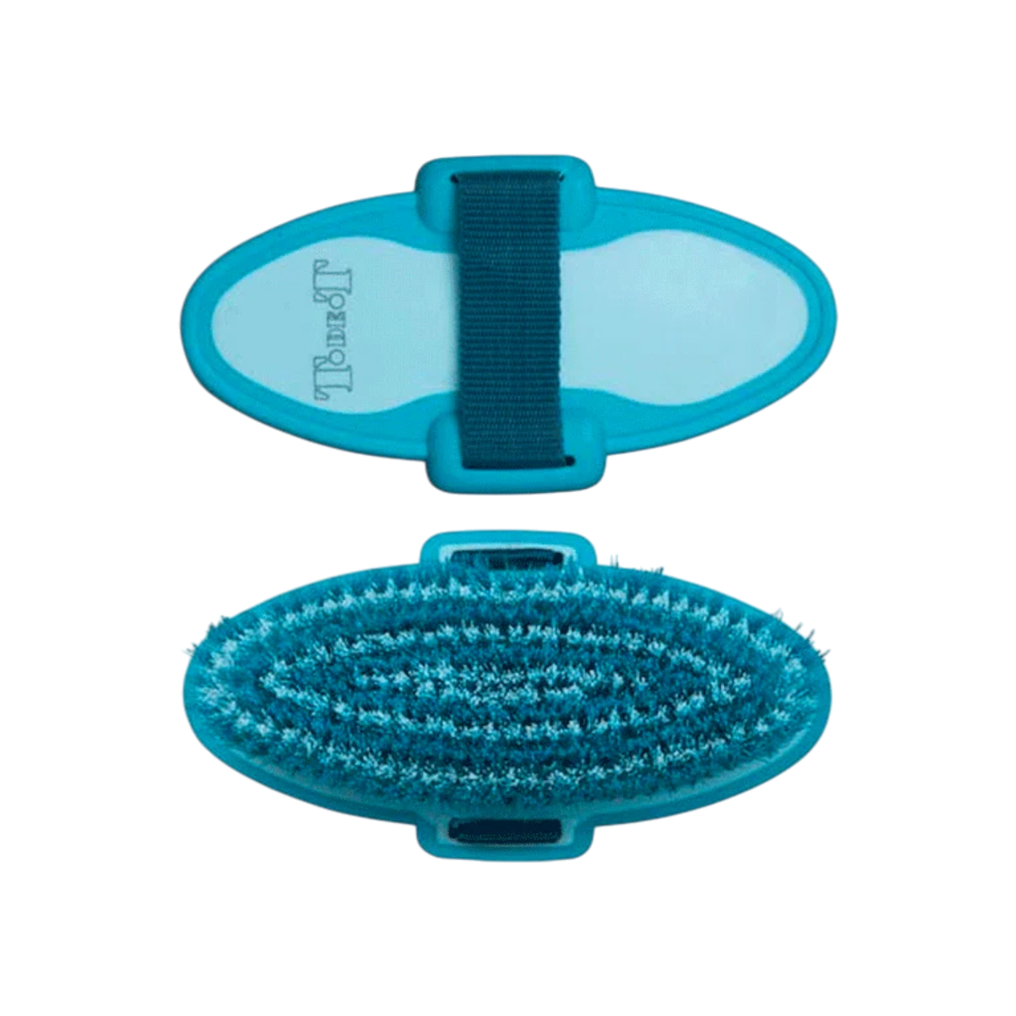 TdeT - Brosse douce Bicolore turquoise / bleu ciel