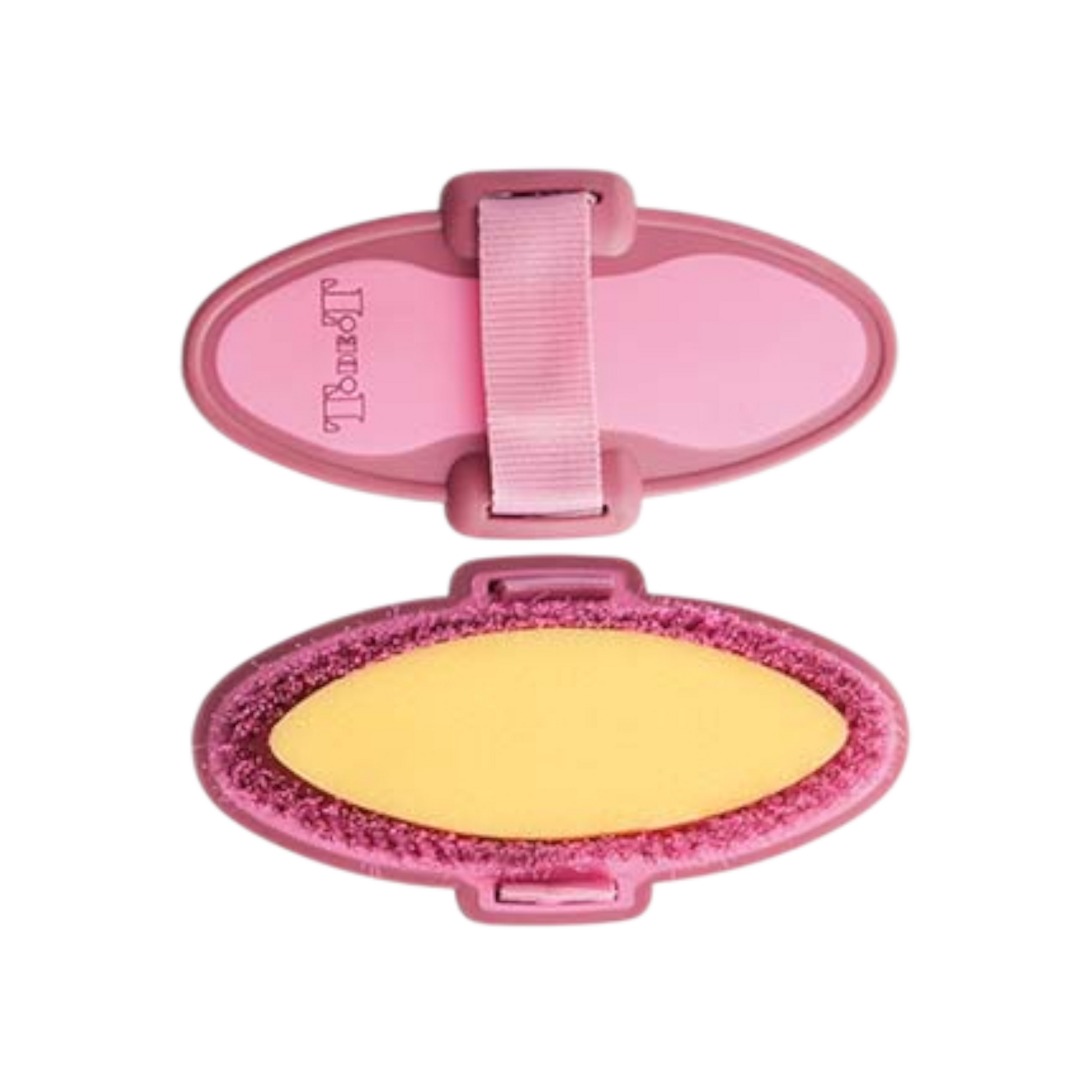 TdeT - Brosse douce éponge bordeaux / rose