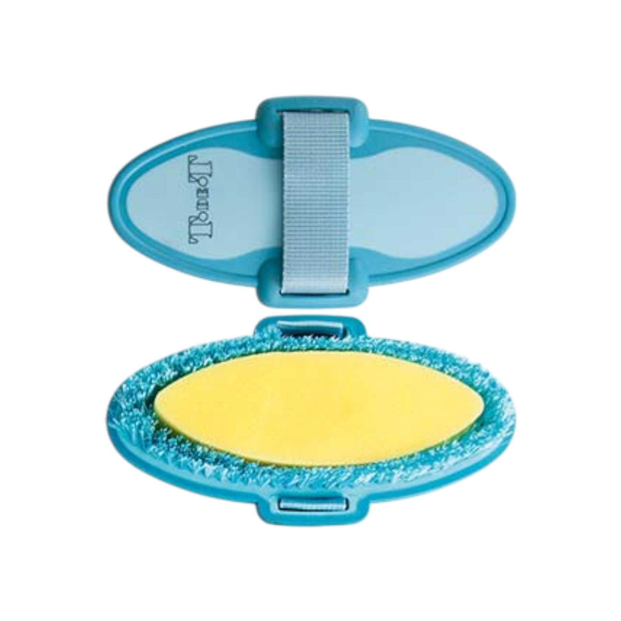 TdeT - Brosse douce éponge bleu turquoise / bleu ciel