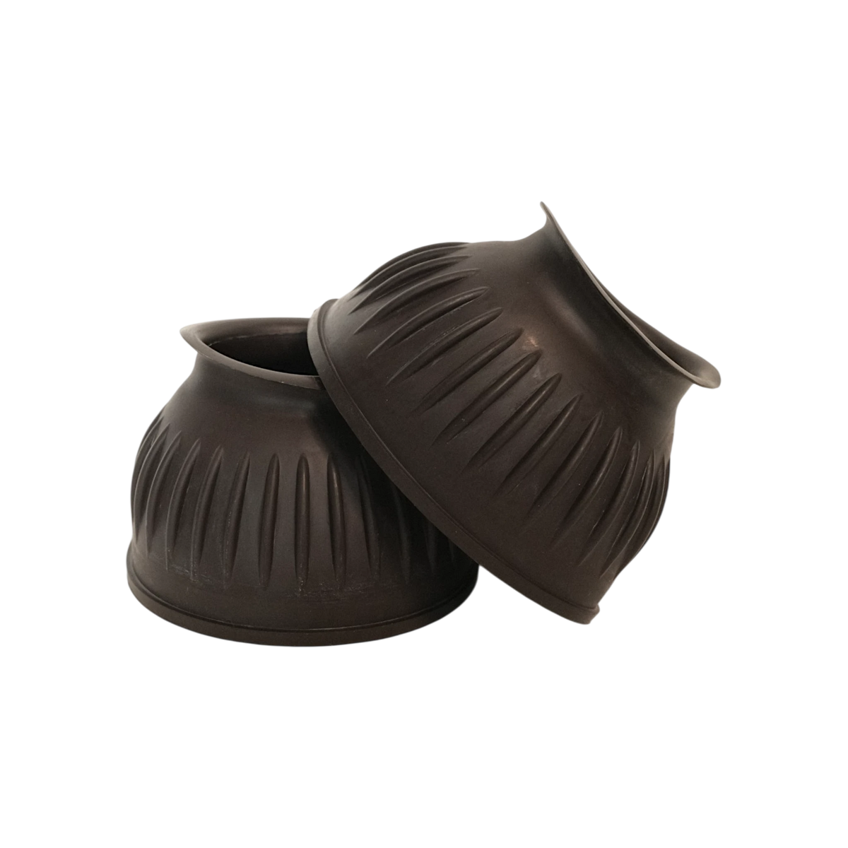 TdeT - Cloches caoutchouc fermées marron