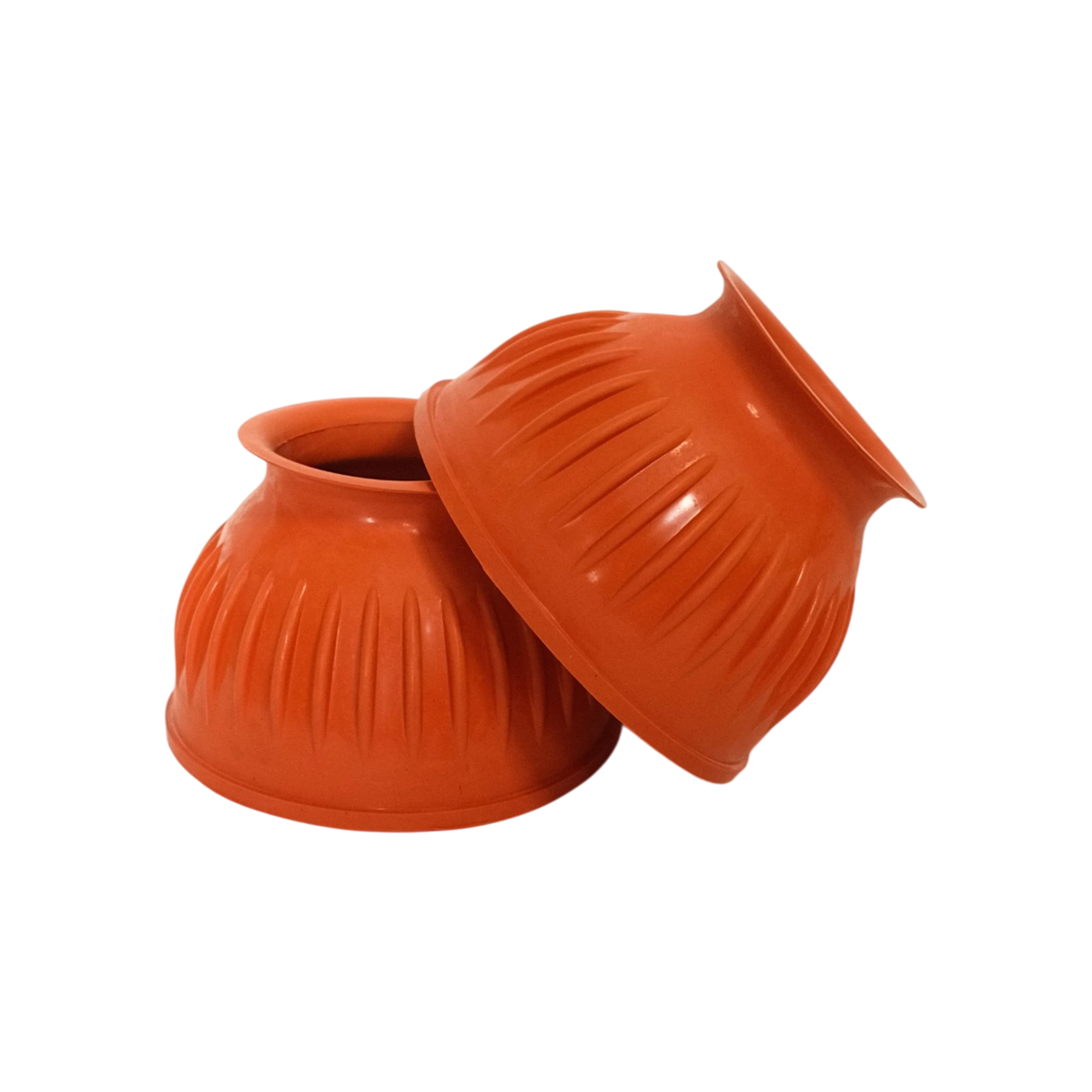 TdeT - Cloches caoutchouc fermées orange