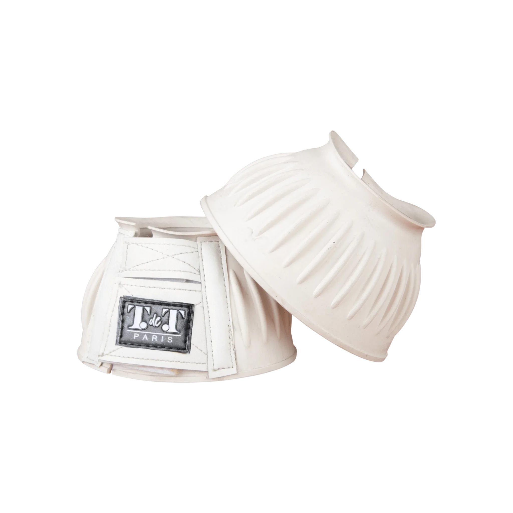 TdeT - Cloches caoutchouc velcro blanc