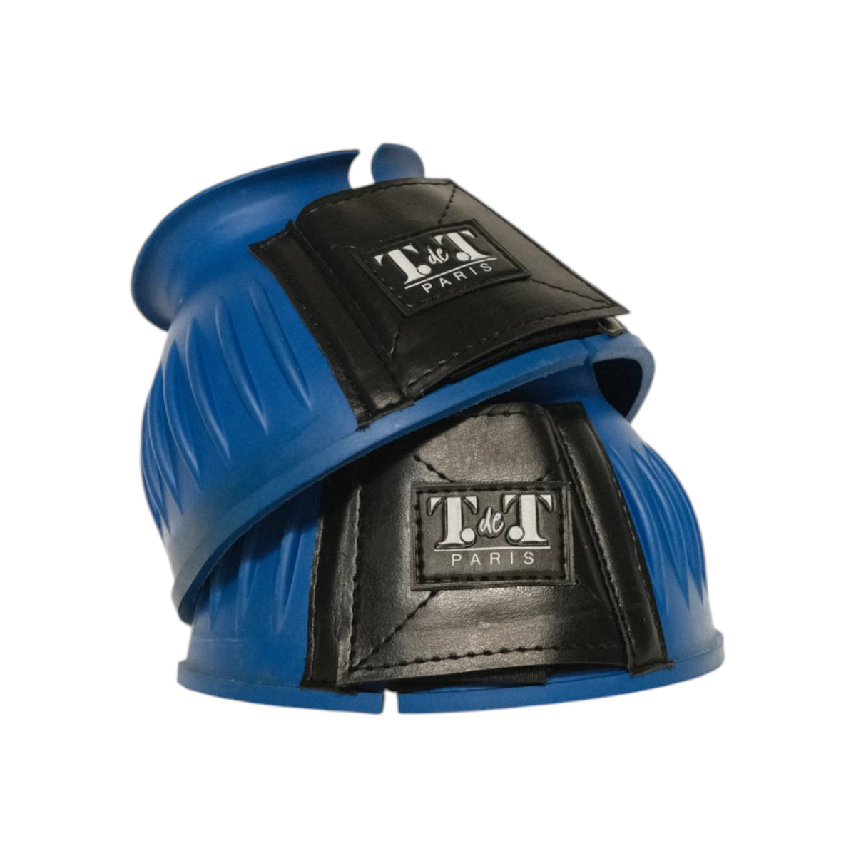TdeT - Cloches caoutchouc velcro bleu