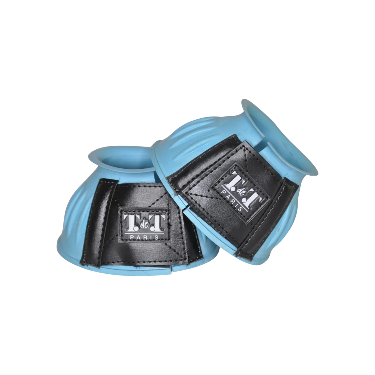 TdeT - Cloches caoutchouc velcro bleu ciel