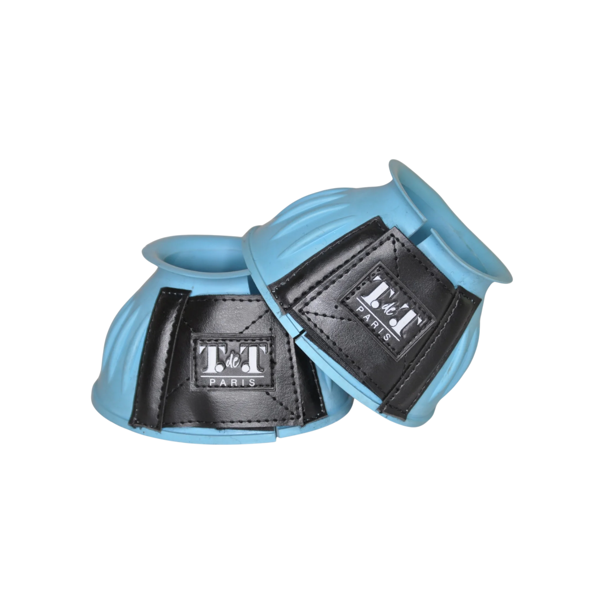 TdeT - Cloches caoutchouc velcro bleu ciel