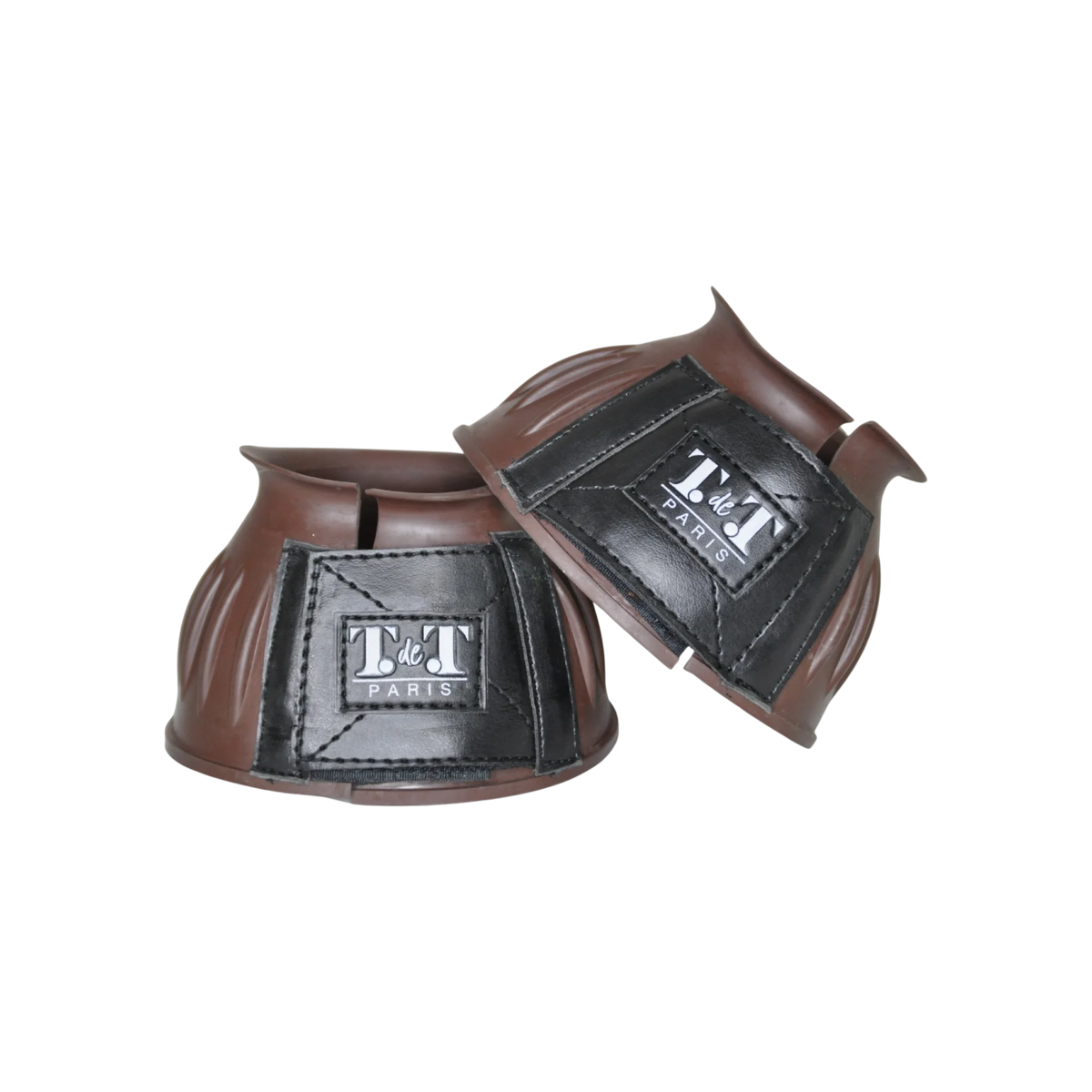 TdeT - Cloches caoutchouc velcro marron